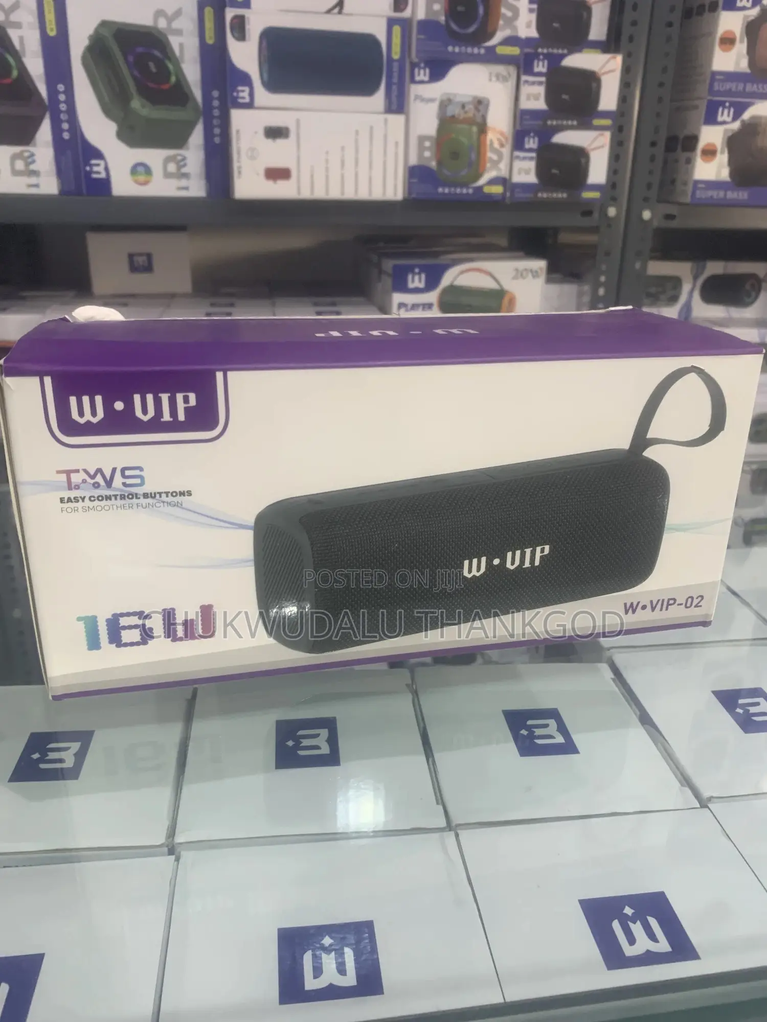 W-Vip 02 Portable Wireless Bluetooth Speaker