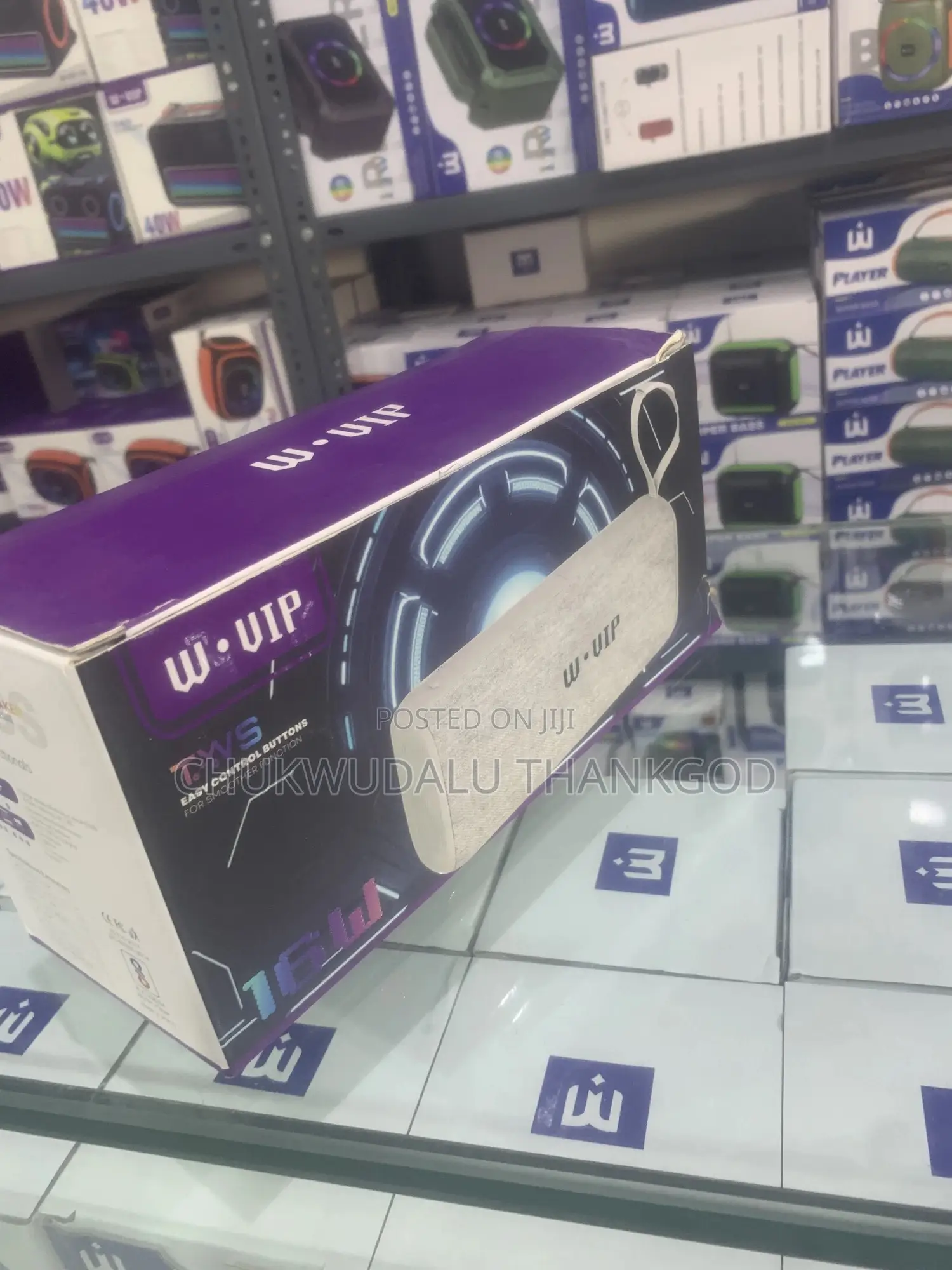 W-Vip 02 Portable Wireless Bluetooth Speaker