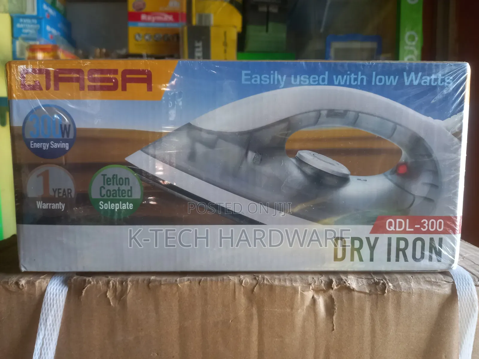 300watts Qasa QDL-300 Low Power Consumption Dry Iron