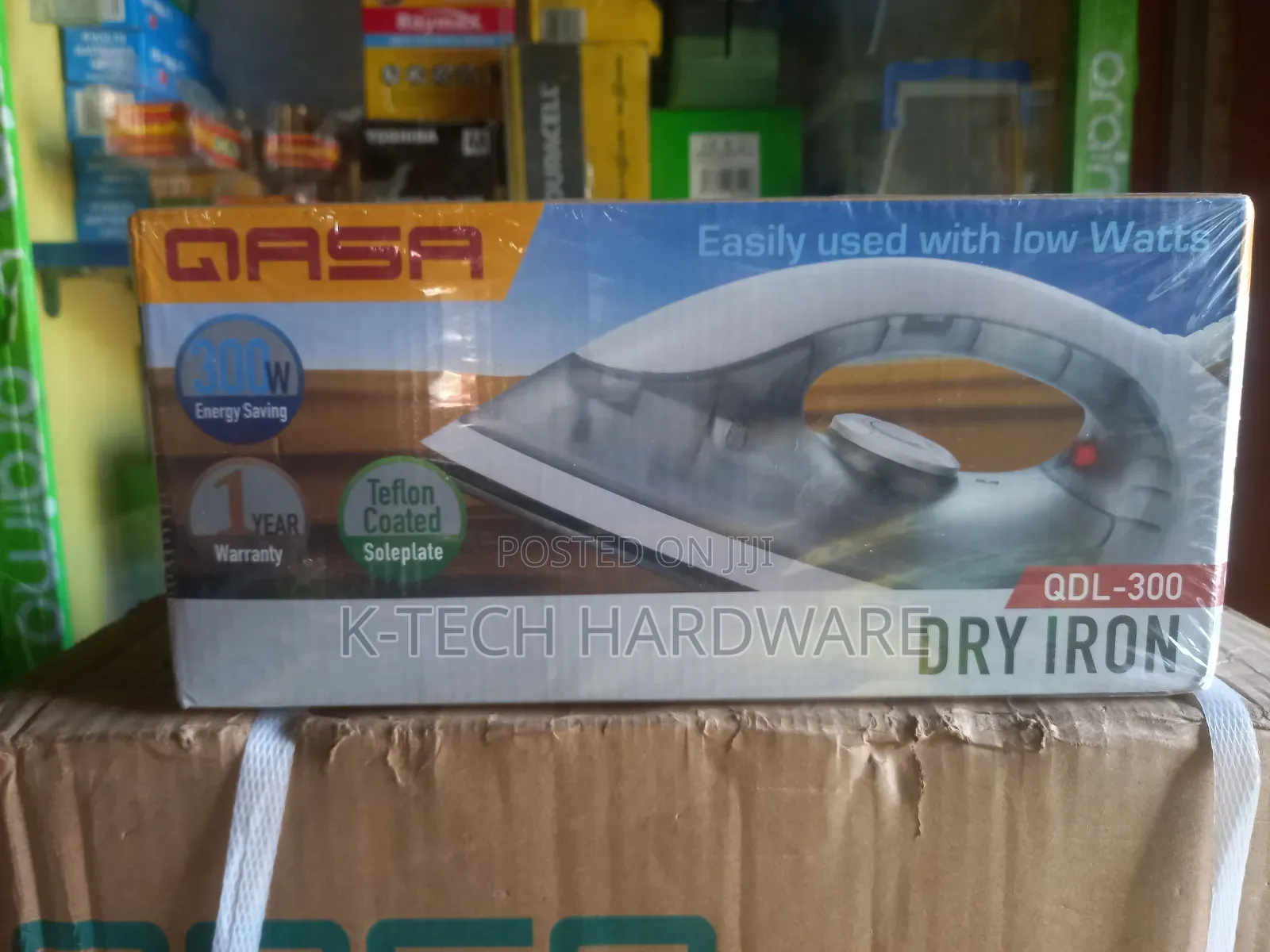 300watts Qasa QDL-300 Low Power Consumption Dry Iron