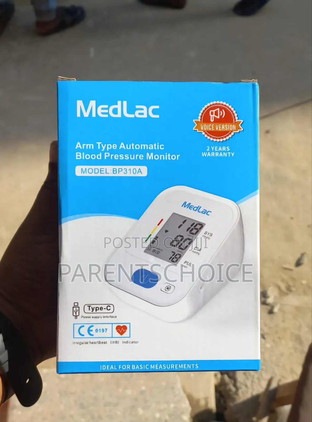 Rechargeable Blood Pressure Monitor
