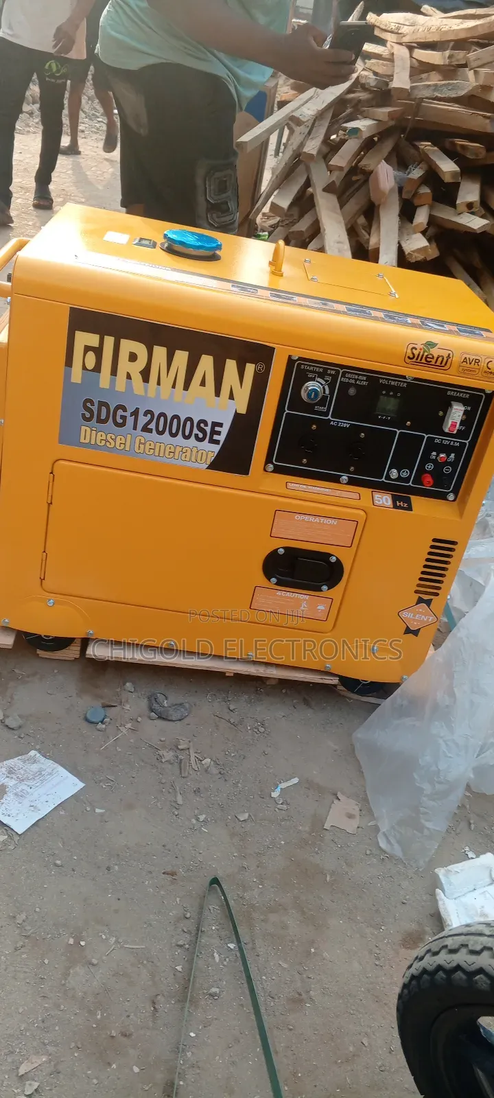 Original Firman Diesel Generator 100% Copper Coil 12. Kva