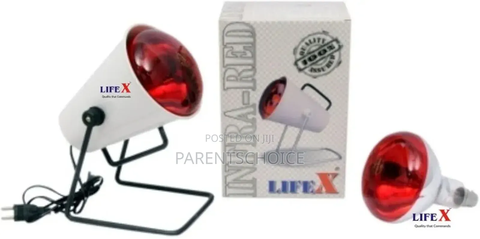 L I F E X Infrared Lamp | Heat Therapy Lamp | 150 Watts Light