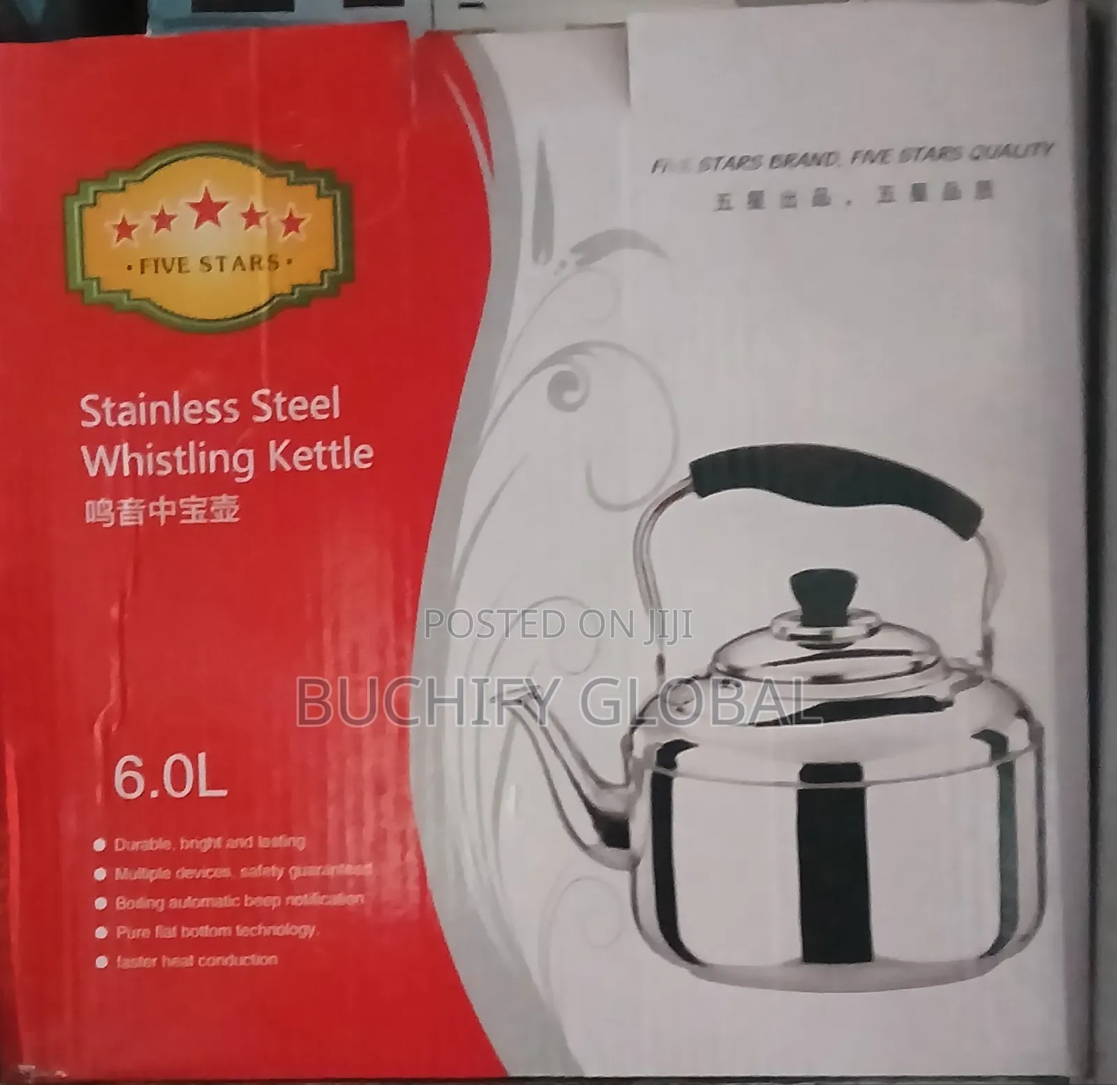 Whistling Kettle 6l