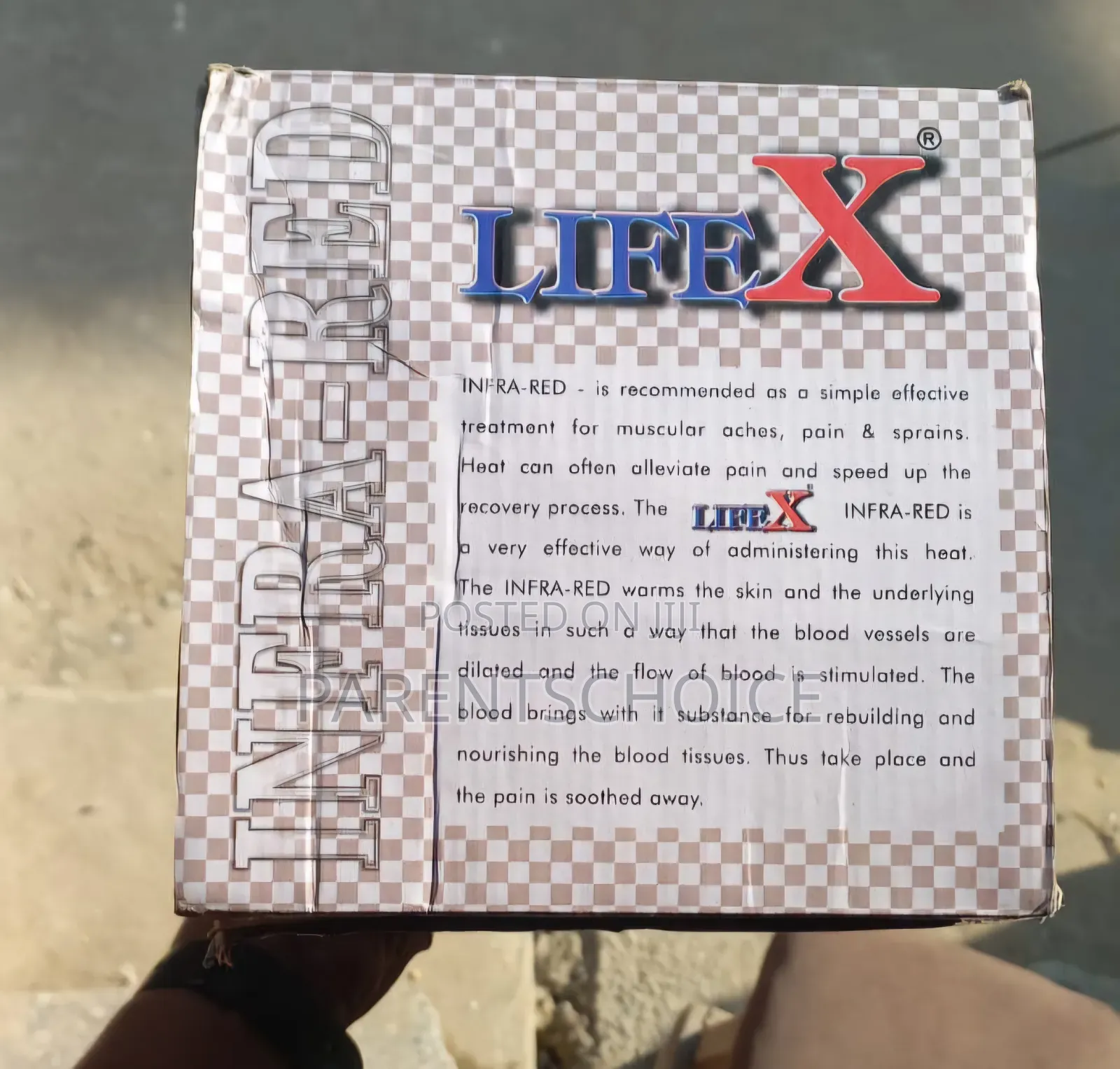 L I F E X Infrared Lamp | Heat Therapy Lamp | 150 Watts Light