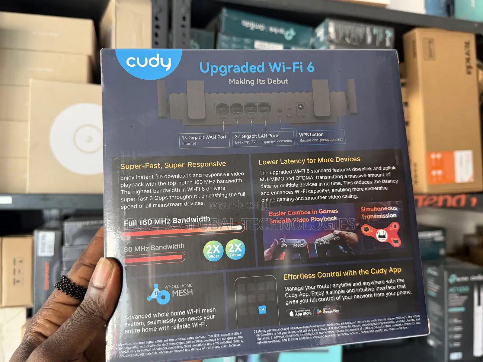 Cudy Ax3000 Wifi 6 Router