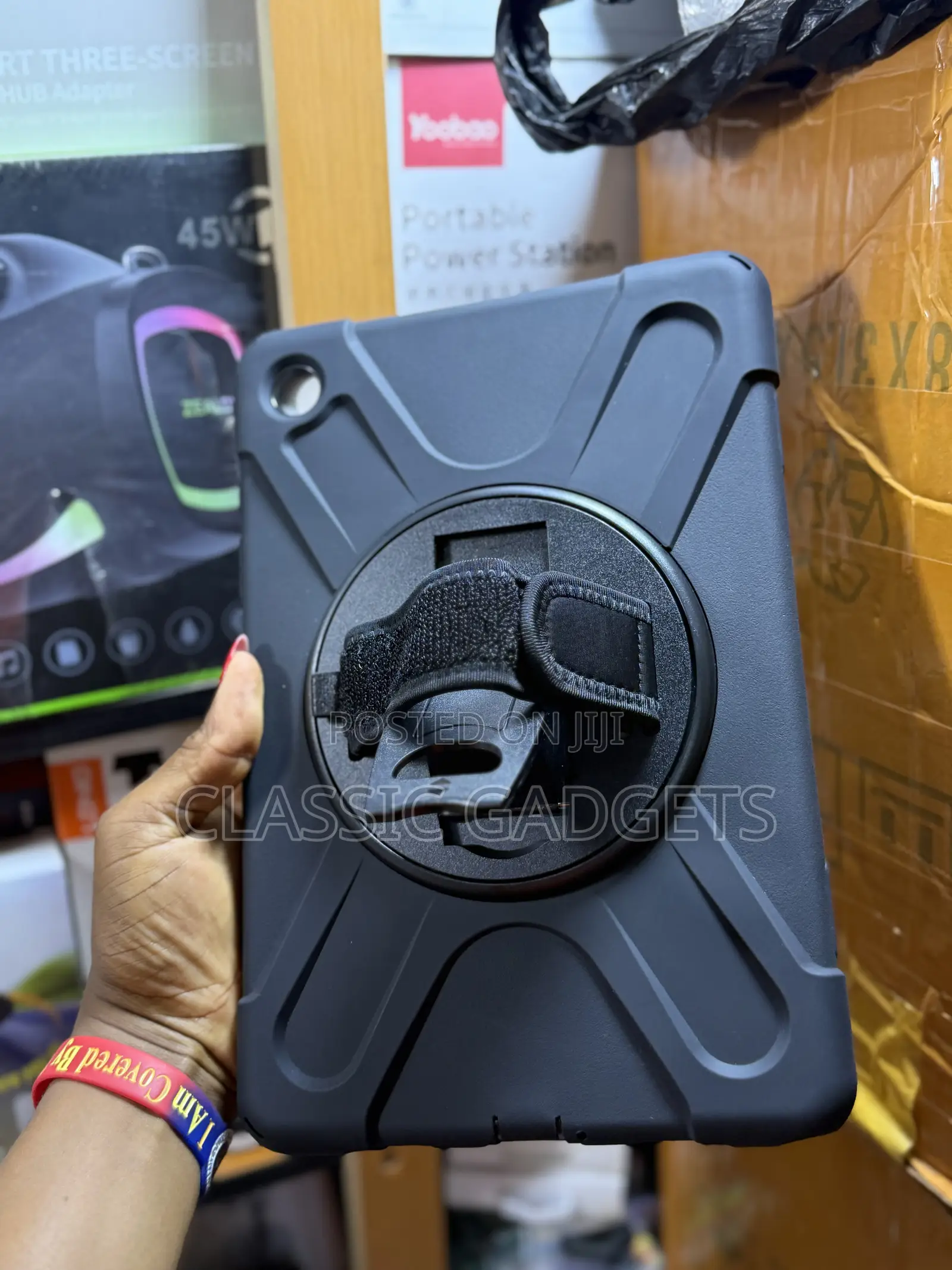 Shockproof Defender Strap Case For Samsung Galaxy Tab A11 / A11 Plus