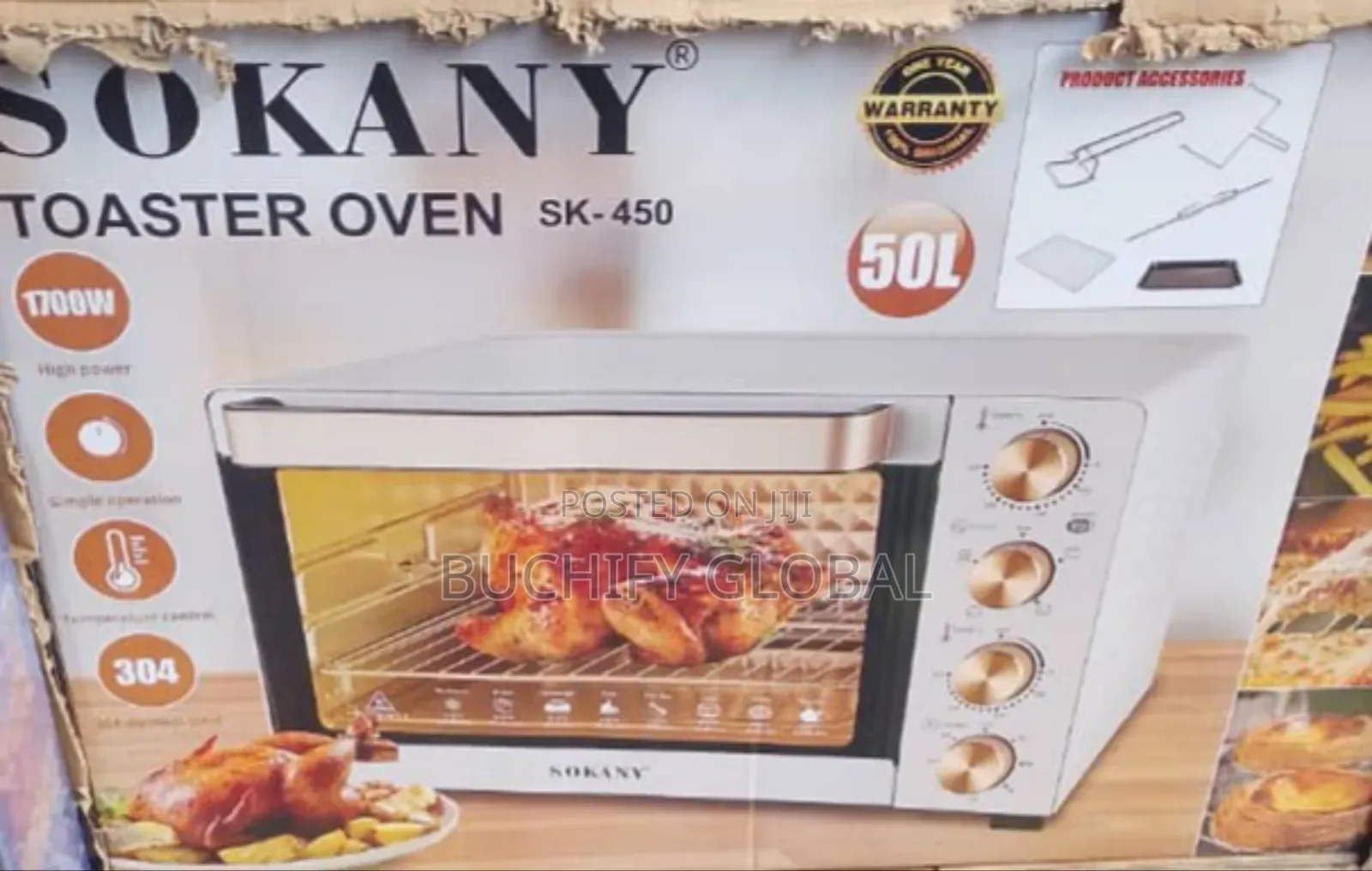 Sokany Toaster Oven 50l