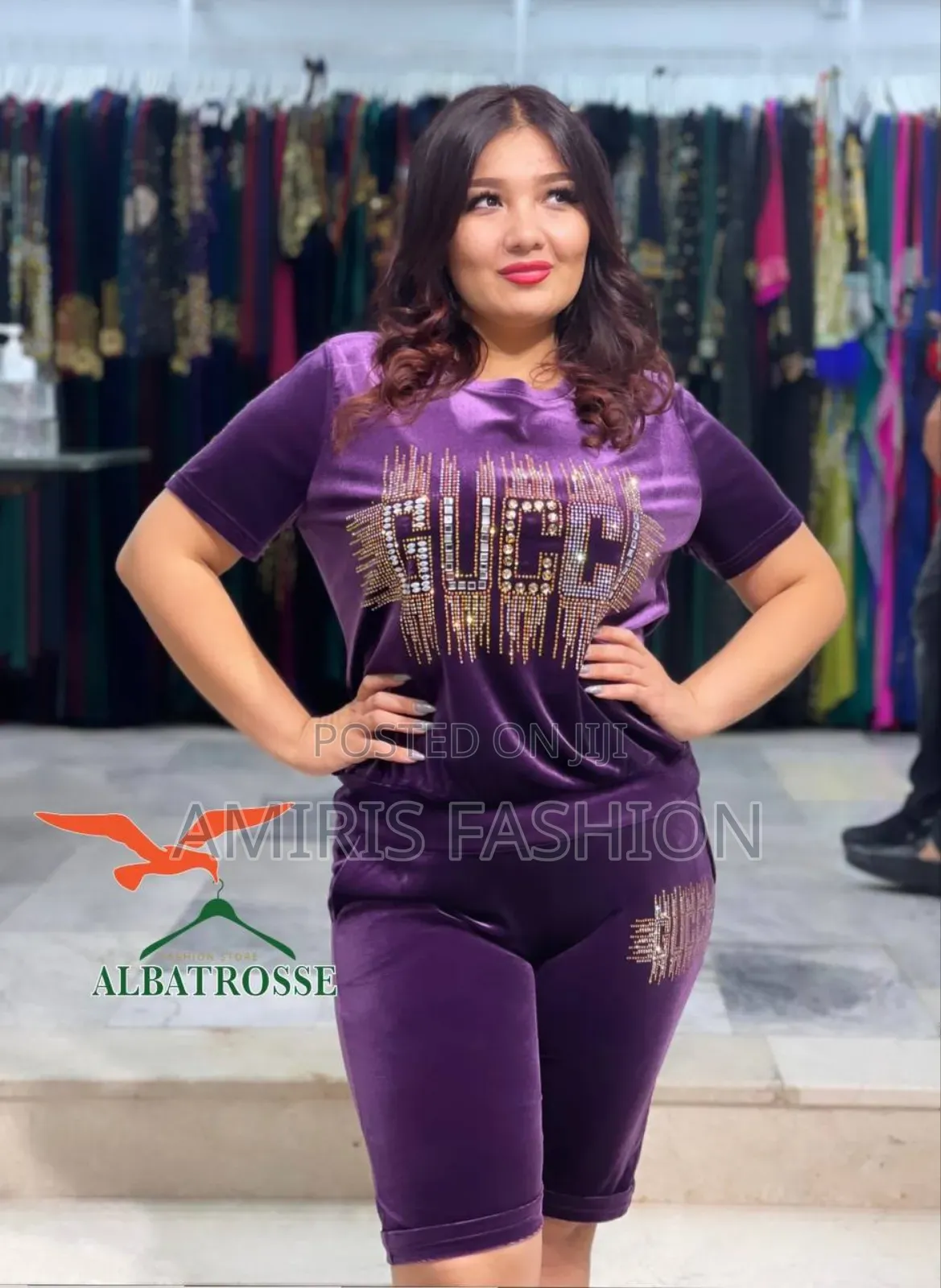 Turkey Velvet Short Two-Piece