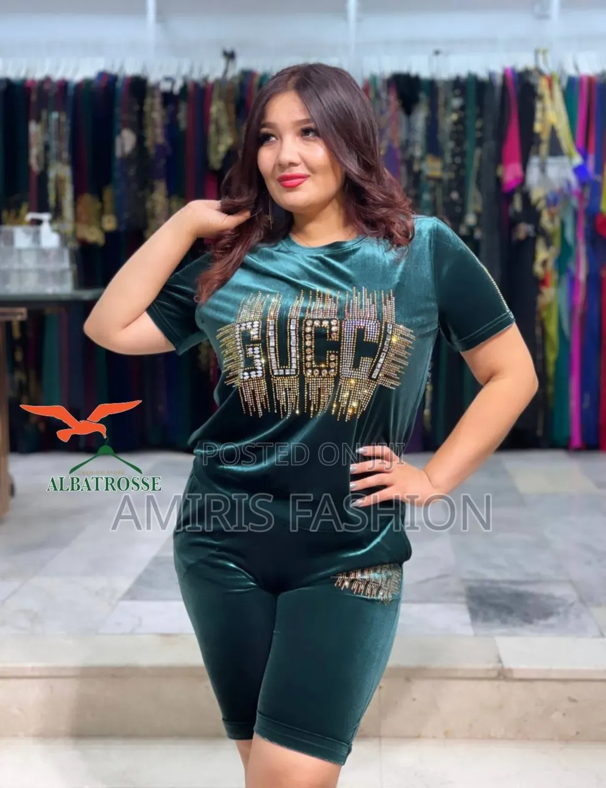Turkey Velvet Short Two-Piece