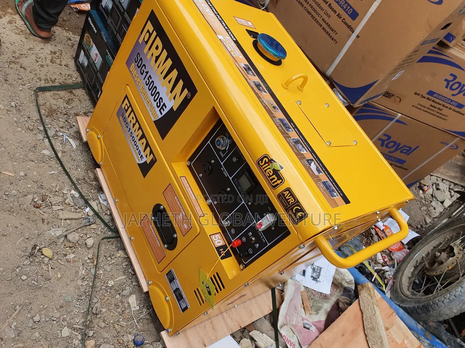 Industrial Grade Firman Sdg15000se Diesel Generator