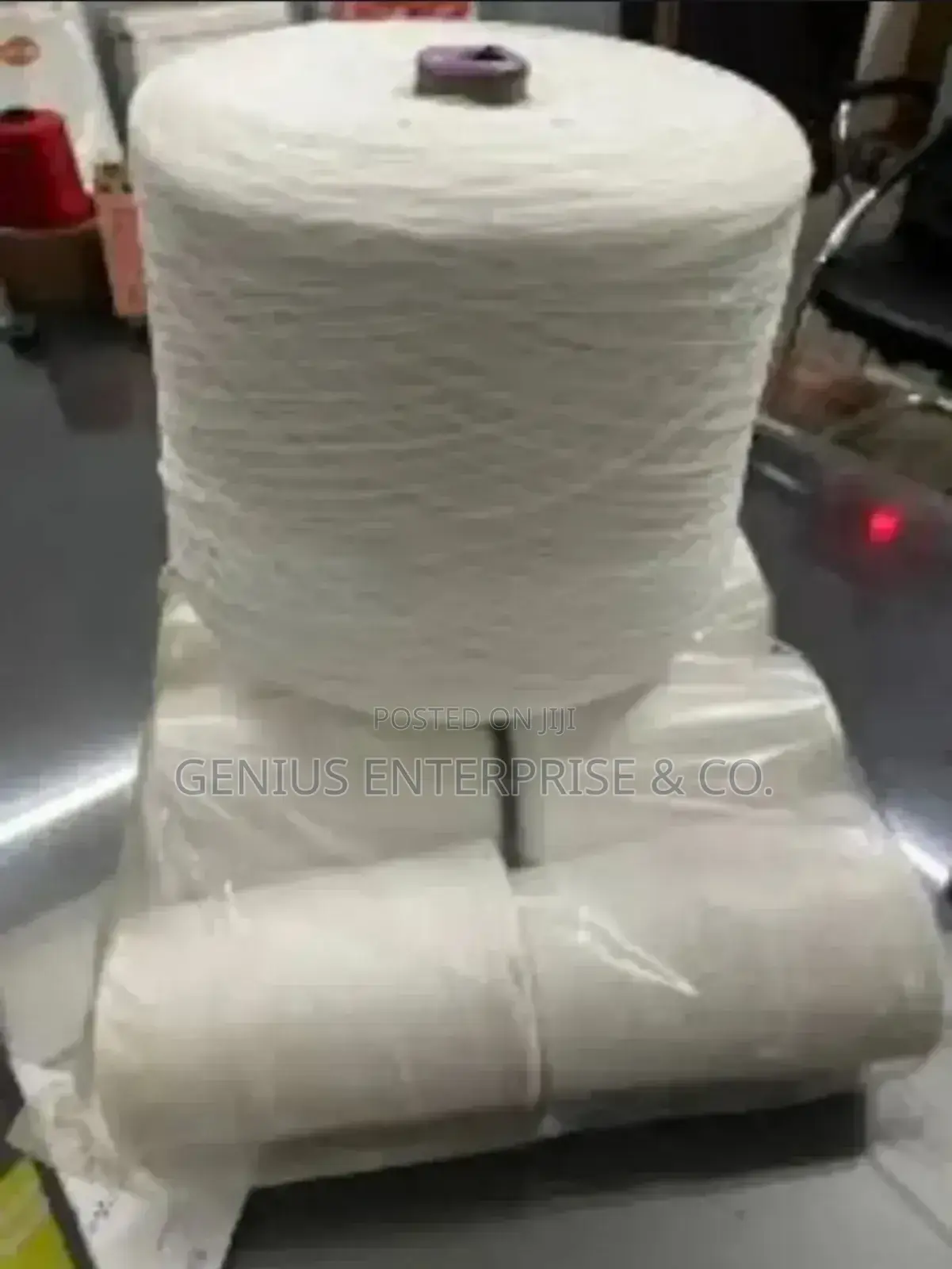 White Cotton Industrial Bag Sealing Threads
