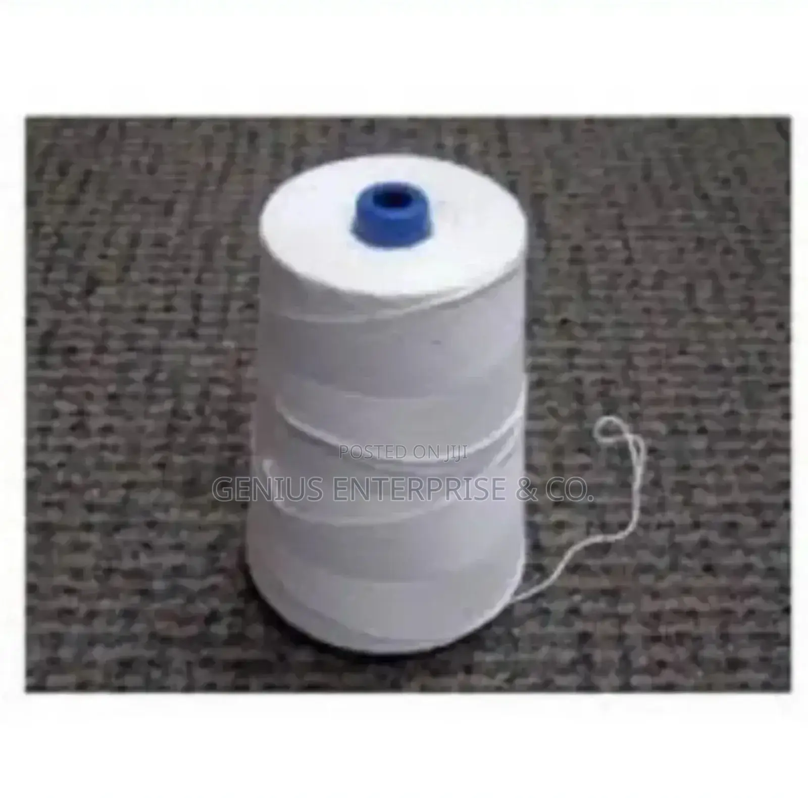 White Cotton Industrial Bag Sealing Threads