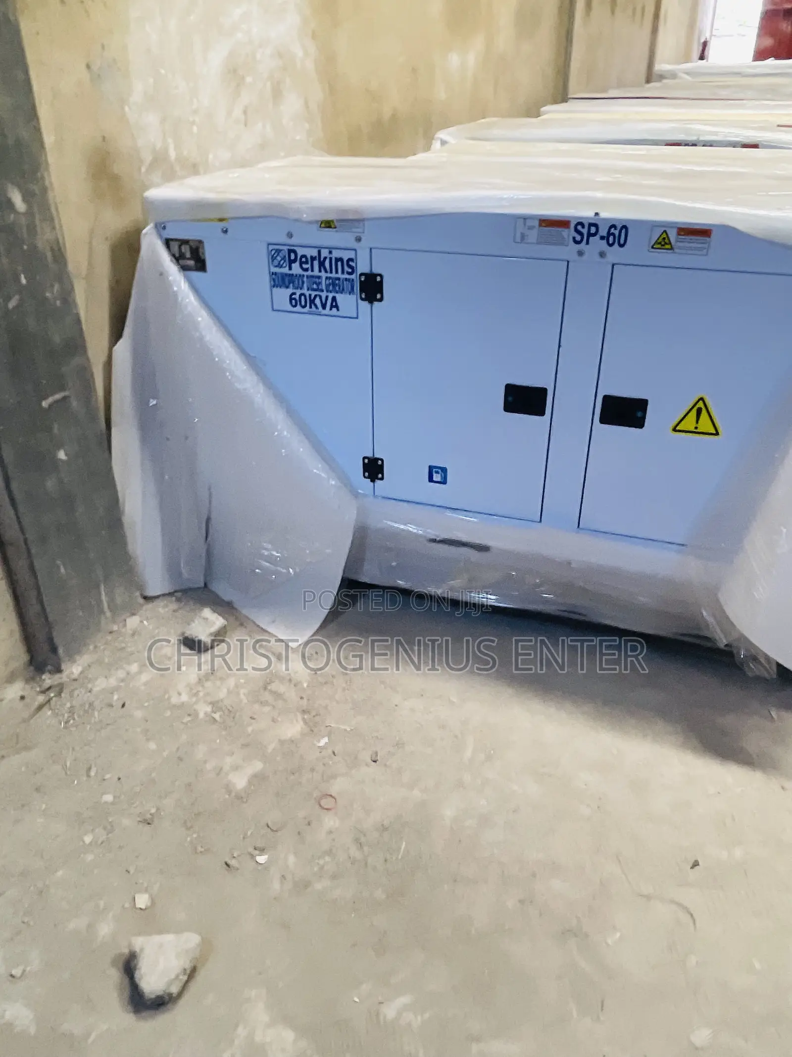 ~Super Noiseless Perkins Soundproof Generator 60kva