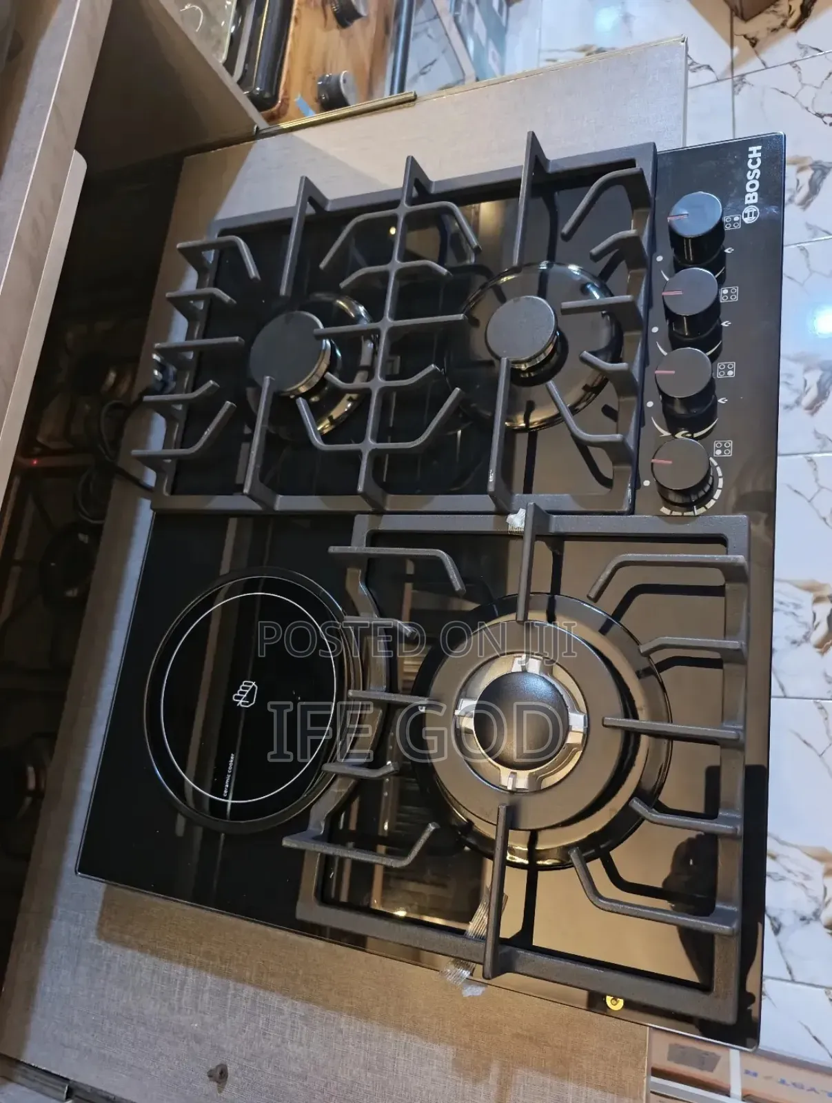 Original Quality Bosch Built-in Premium Luxury 3+1 Gas & Ele Cooker