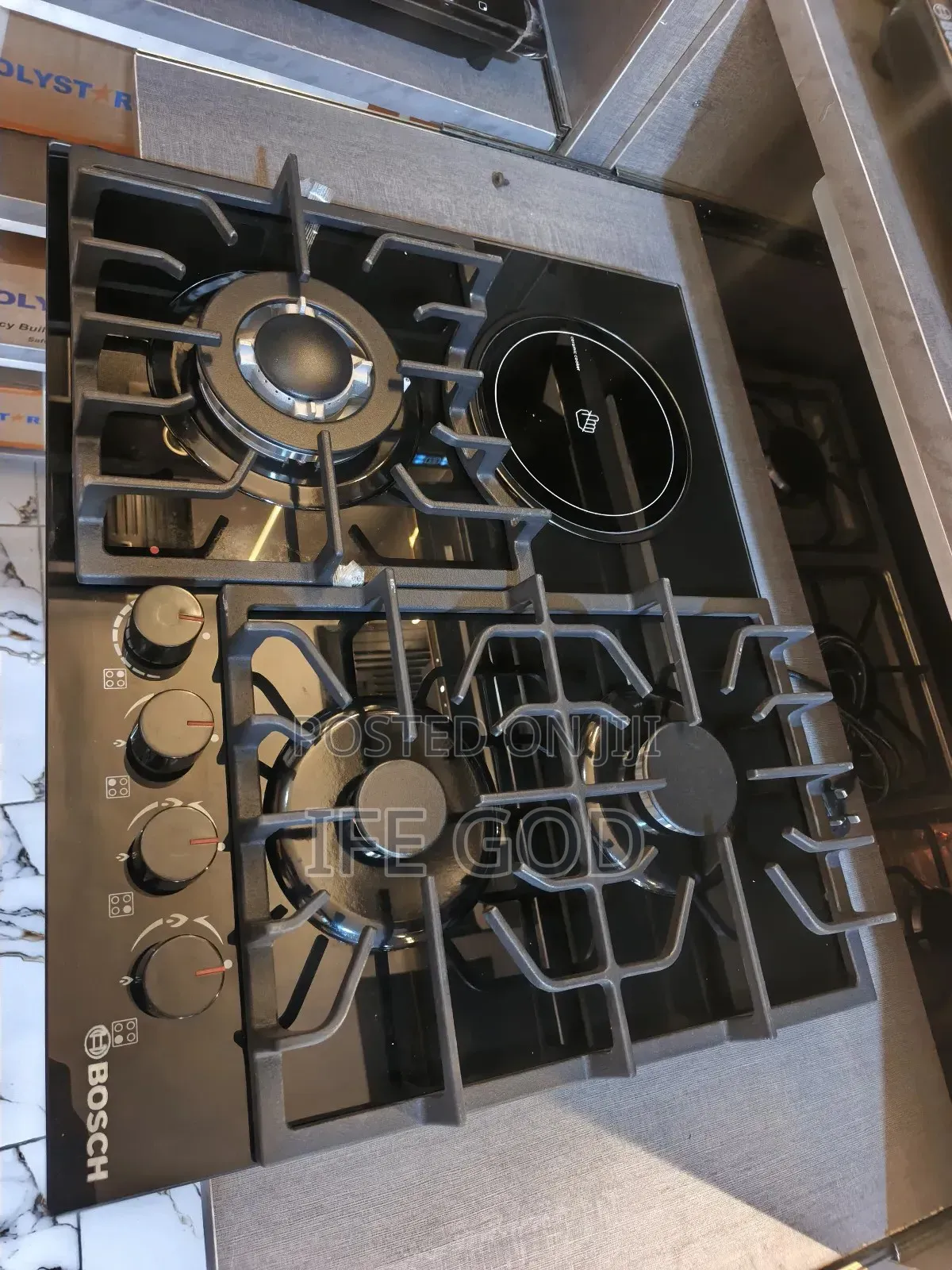 Original Quality Bosch Built-in Premium Luxury 3+1 Gas & Ele Cooker