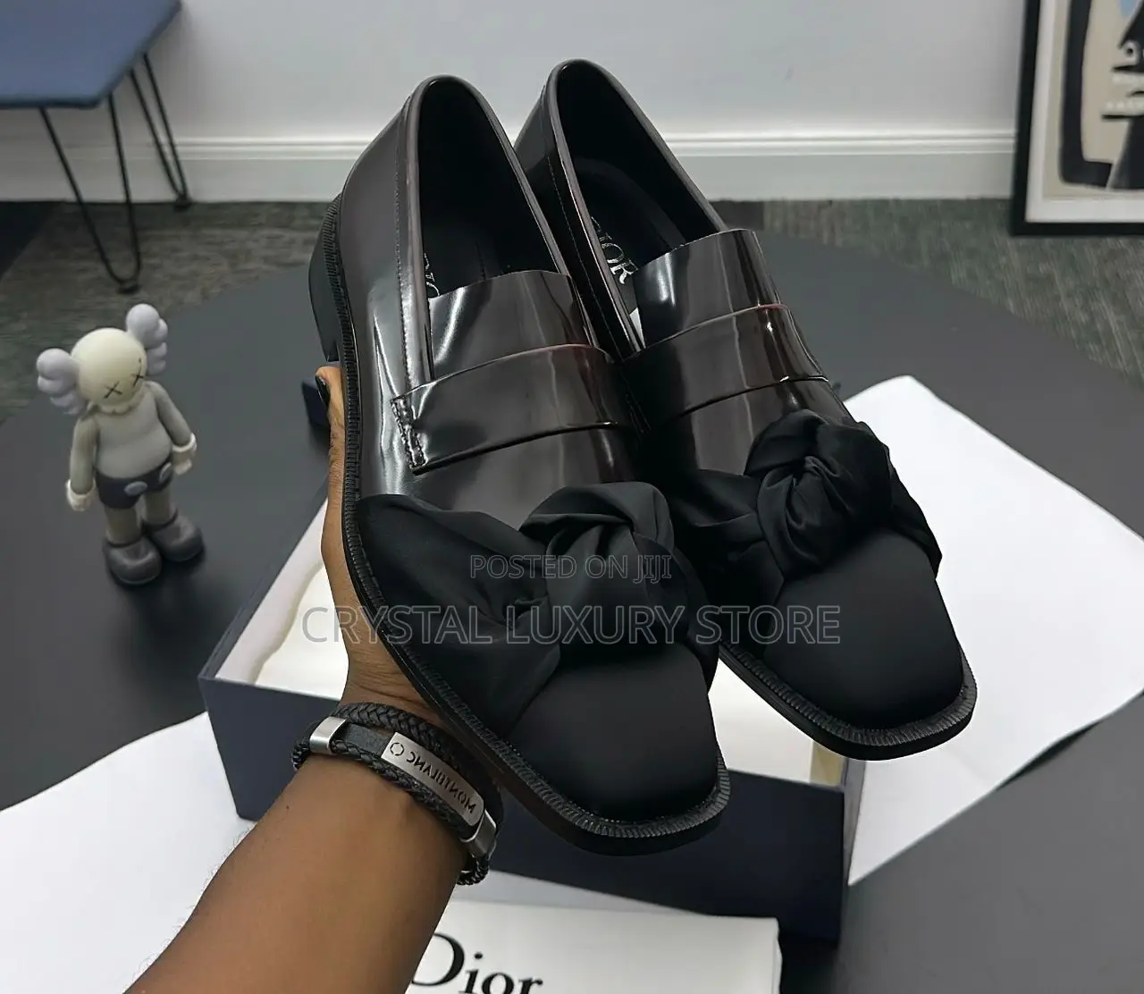 Dior Quality Luxury Men Genuine Leather Shoe