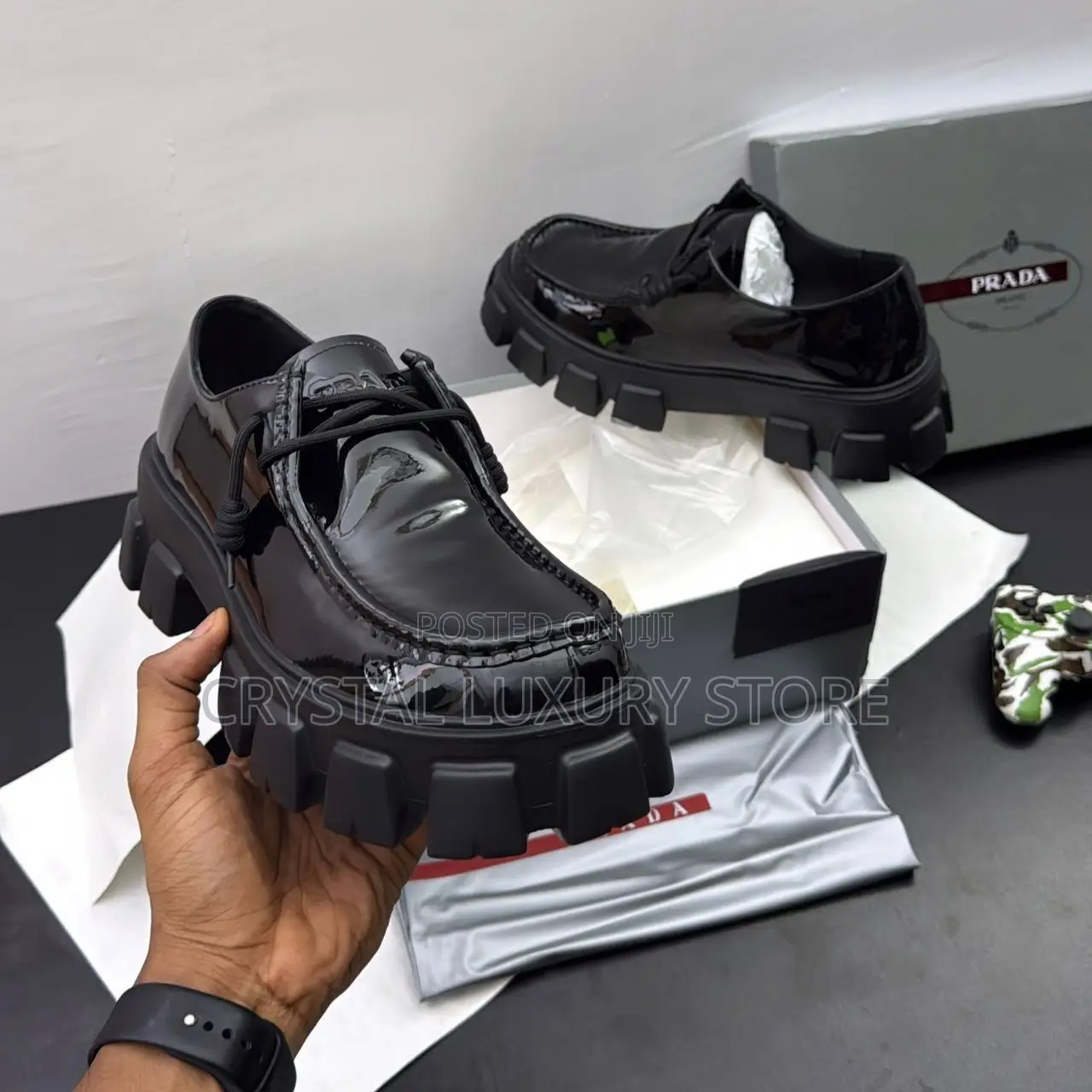 Prada Quality Luxury Men Shoe