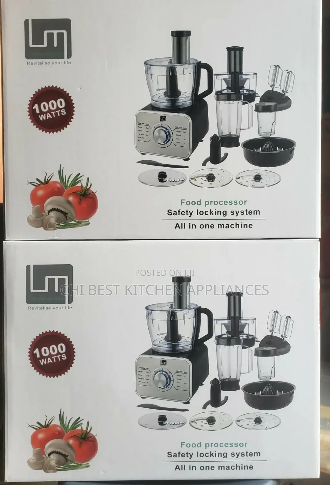 Umtric Master Food Processor (All in One Machine)