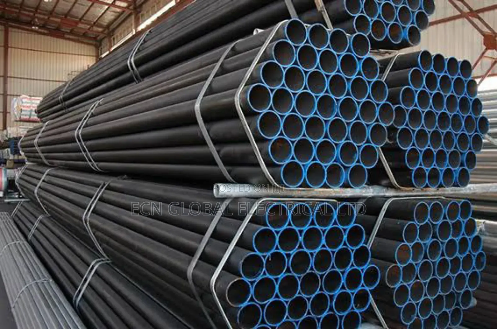 Black Electrical Conduit Pipe