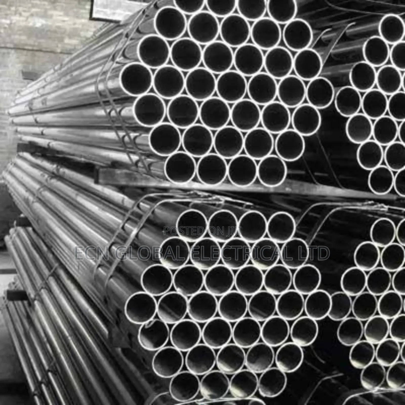 Black Electrical Conduit Pipe