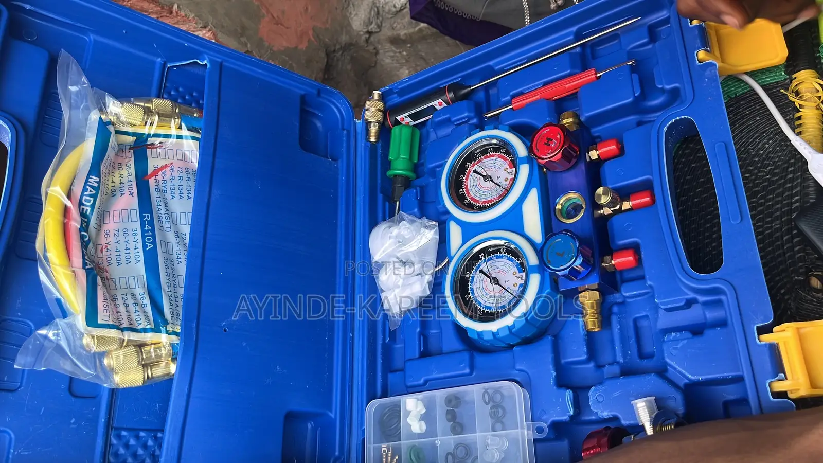 Complete Hvac Manifold Guage Set