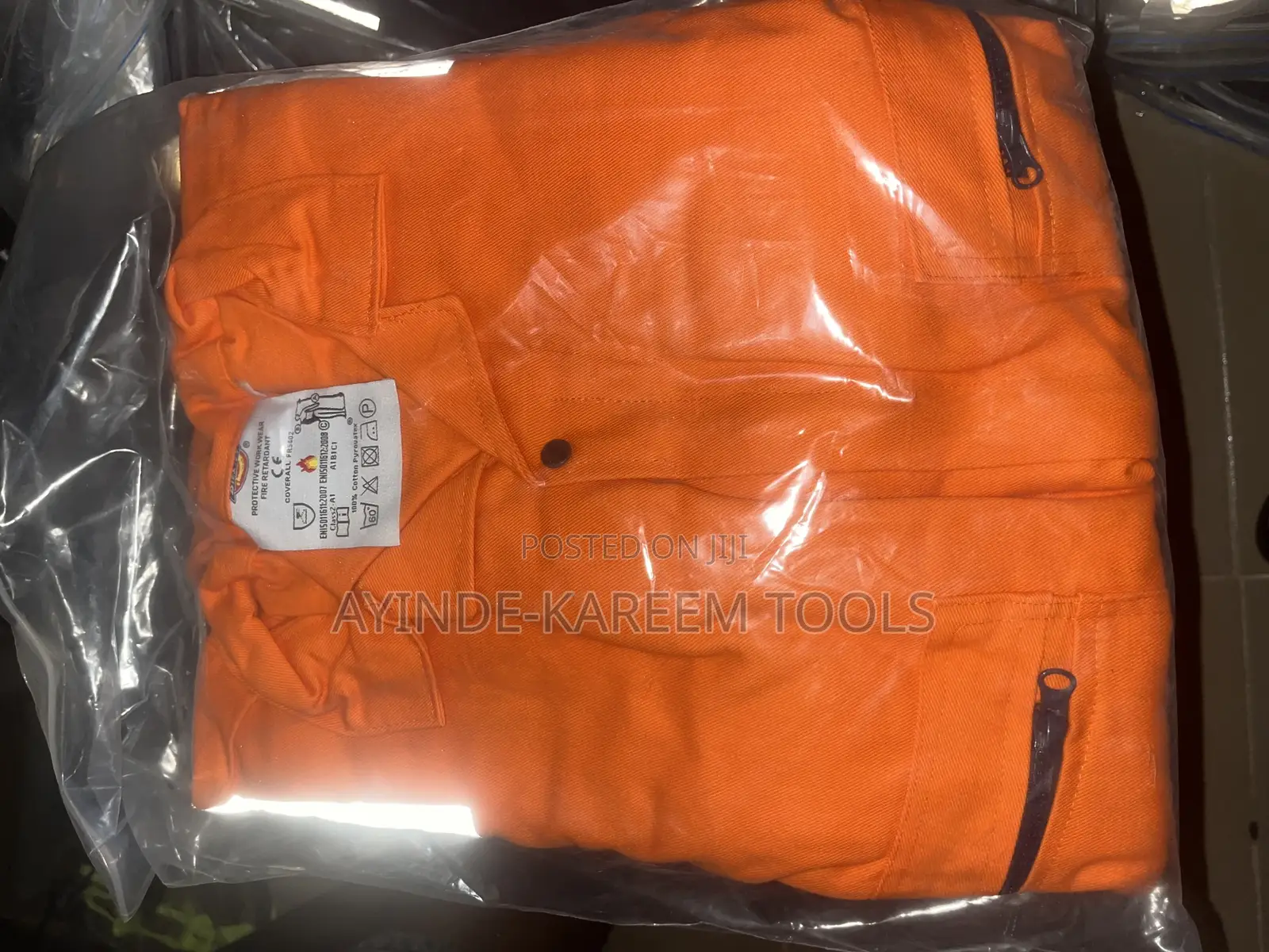 Safety Reflective Coverall (Fire Retardant)