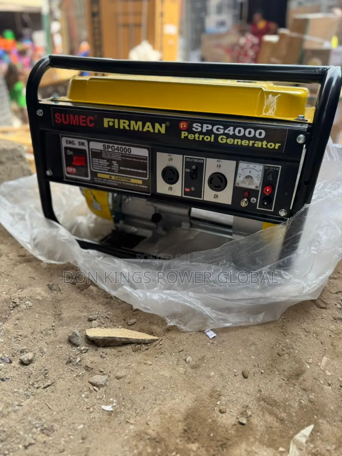 High Quality Firman 4.5kva Petrol Generator – Copper Coil
