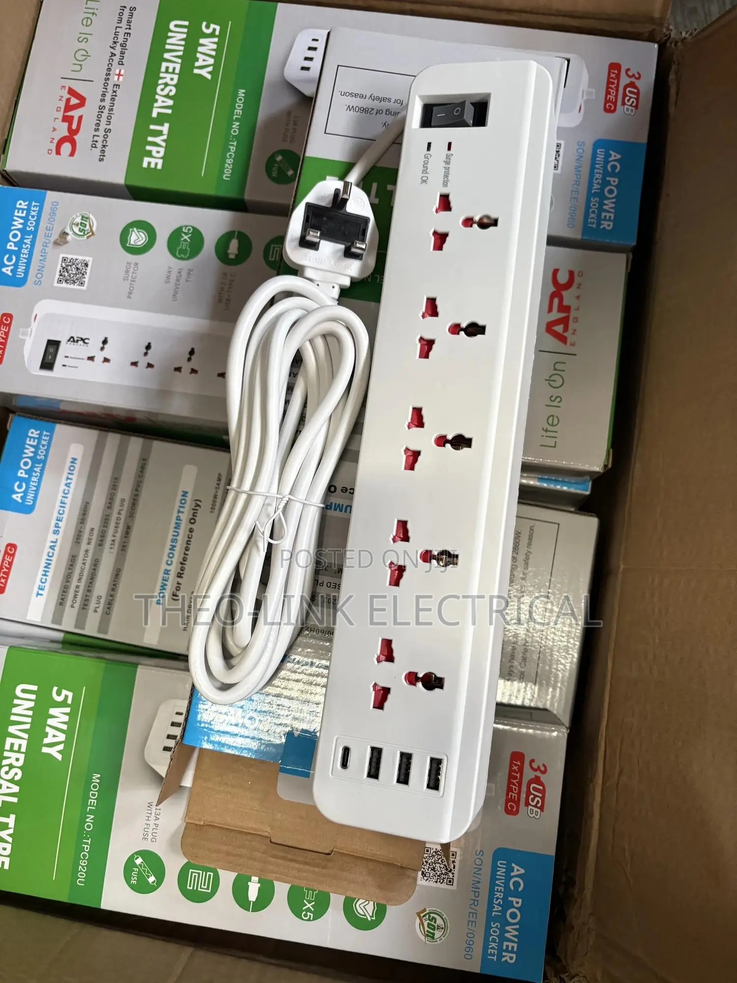 5w Apc Extension Socket