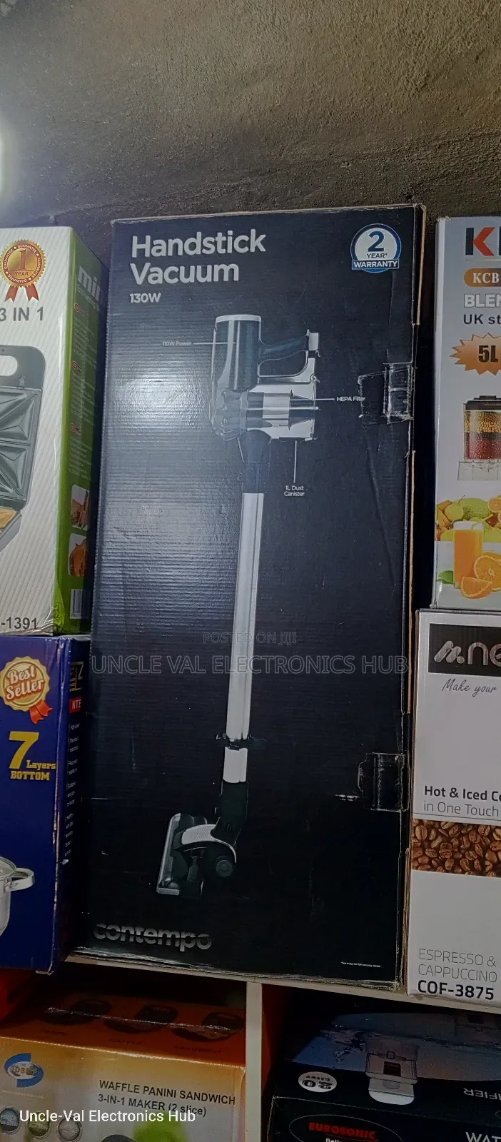 Contempo Rechargeable Handstick Vacuum Cleaner
