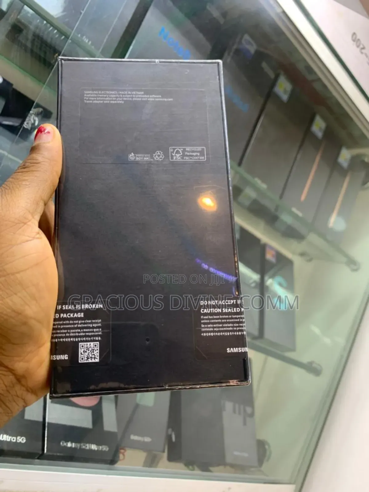 New Samsung Galaxy S22 Ultra 5G 256 GB Black