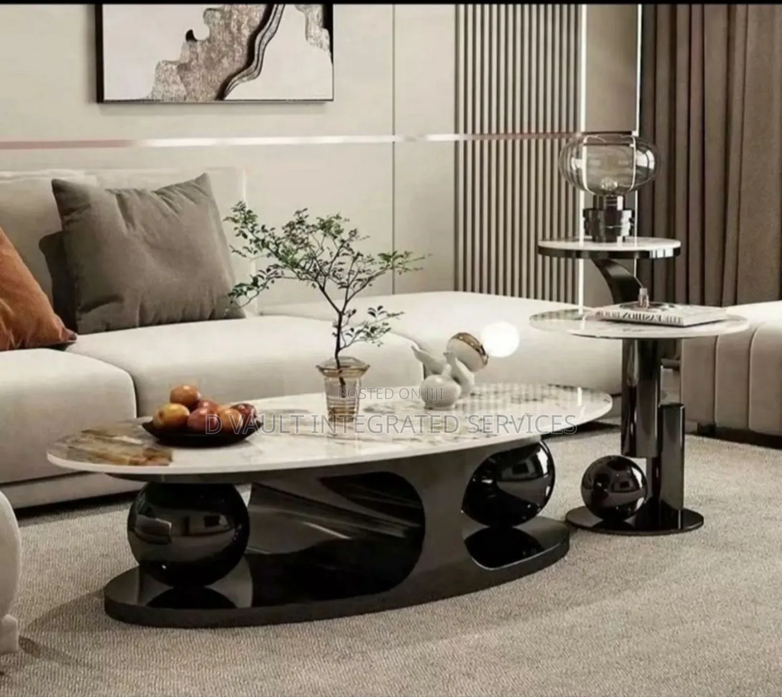 Center Table Wirh Marble Top
