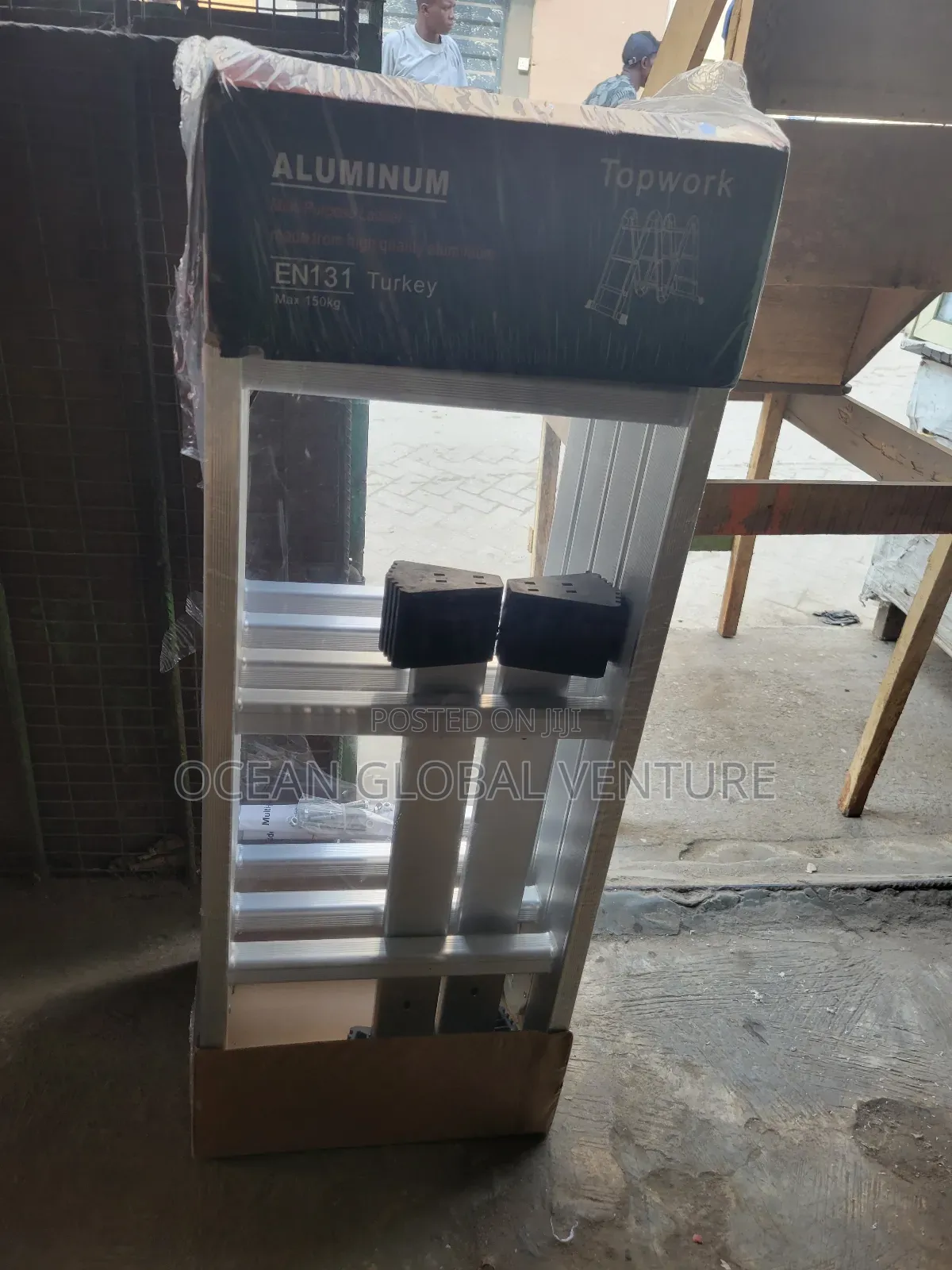 4 by 3 Aluminum Ladder