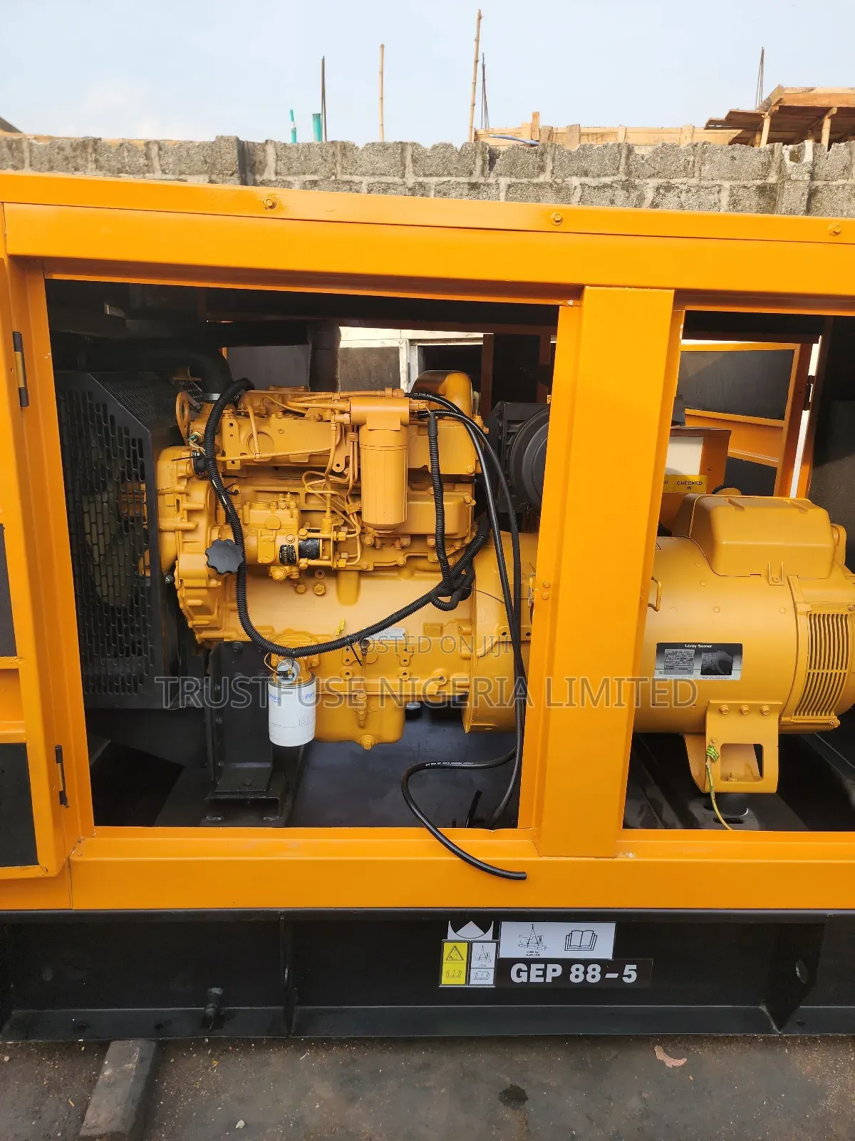 80kva Mantrac Cat Ecoplus Uk Perkins Soundproof