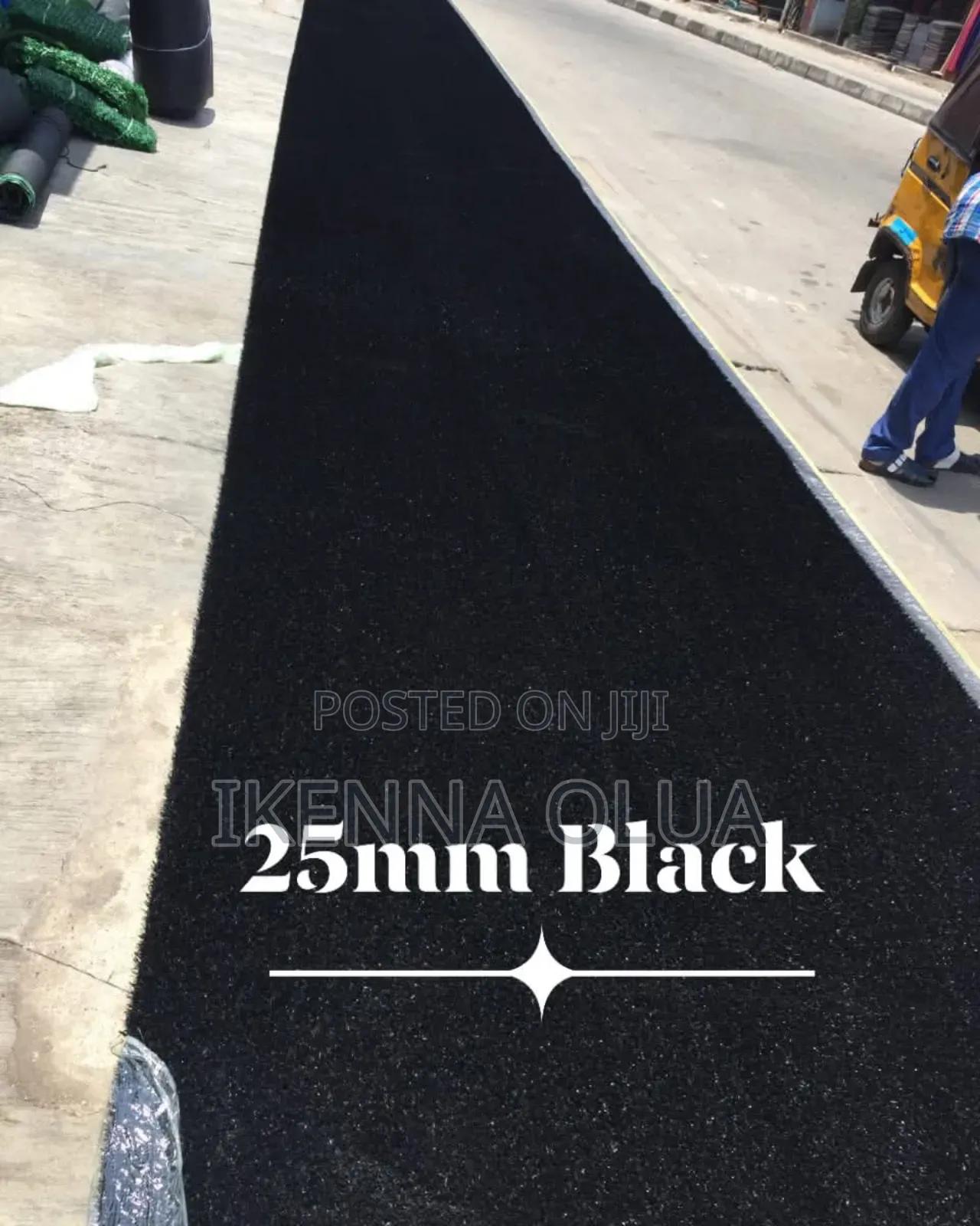 Artificial Grass Black