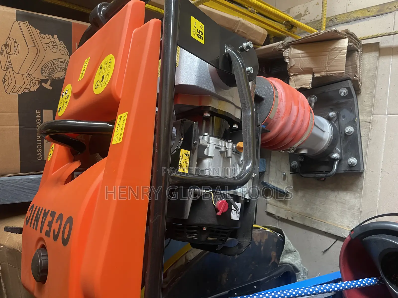 6.5hp Heavy Duty Gasoline Rammer Machine