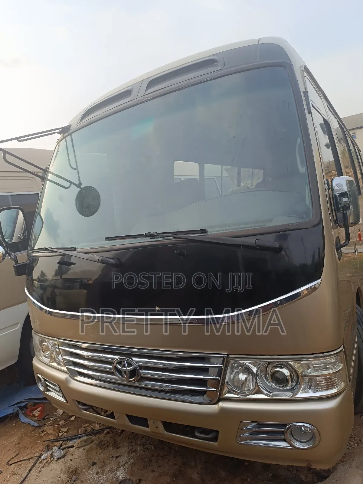 Toyota Coaster 2018 Gold