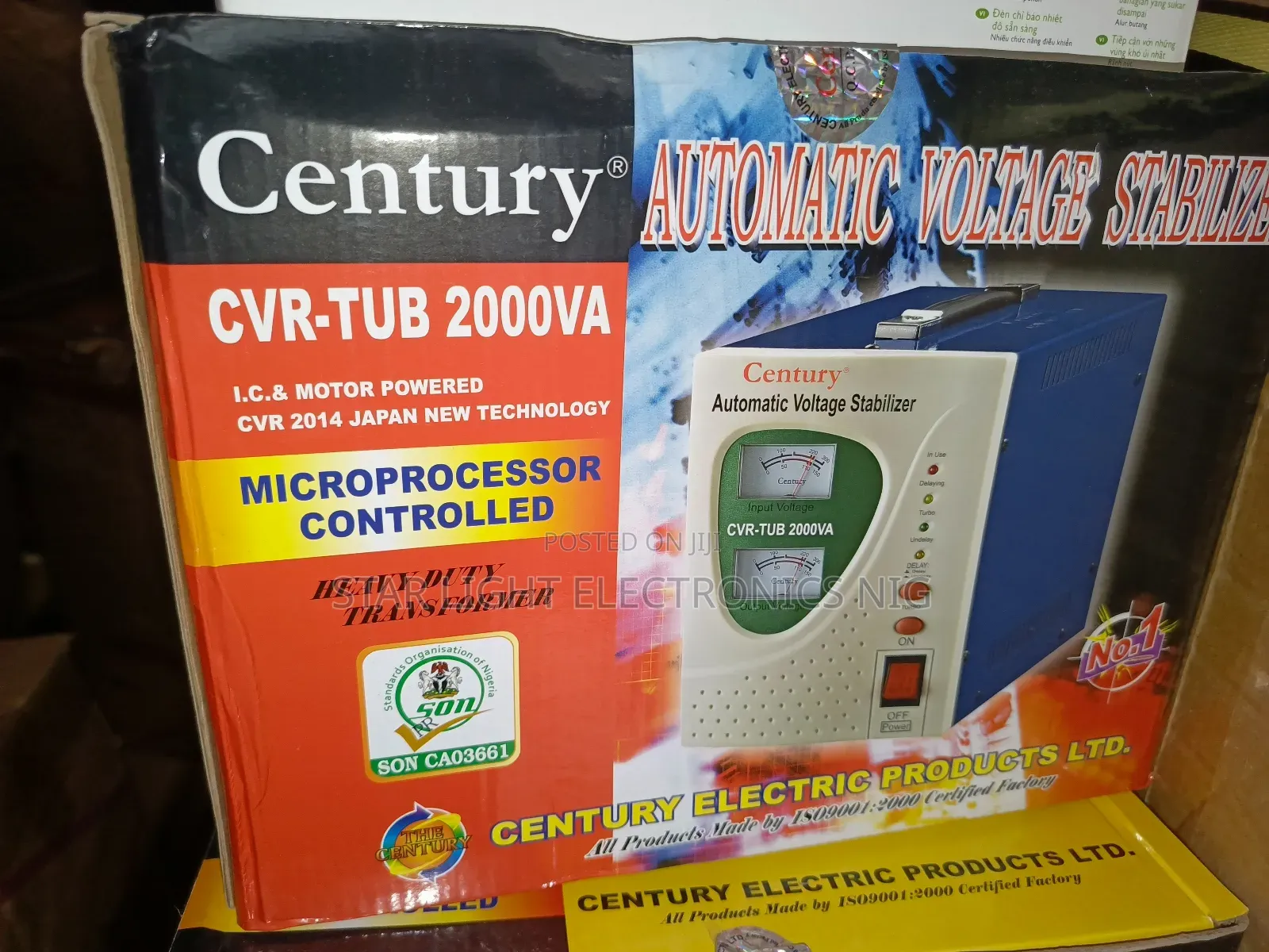 2000 Watts Century Stabilizer