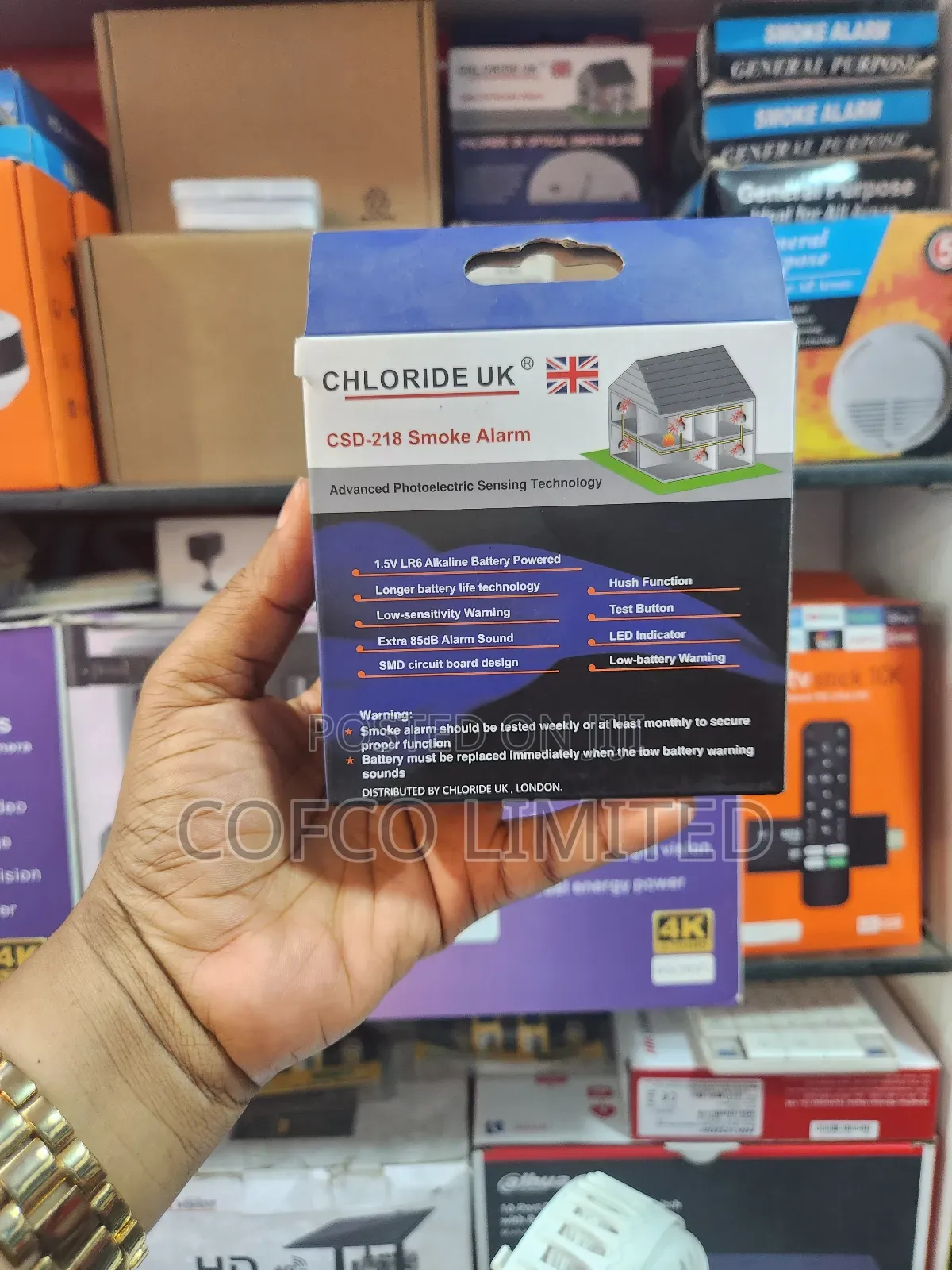 Uk Csd-218 Smoke Alarm