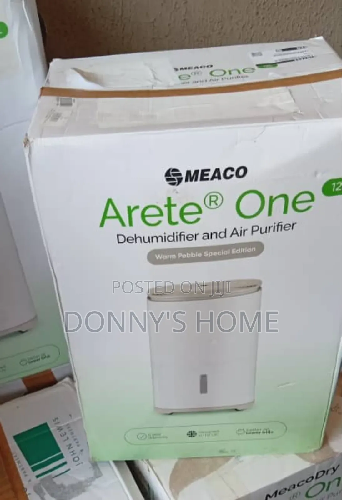 Maeco Arete One 12l Dehumidifier Air Purifier Warm Pebble Edition