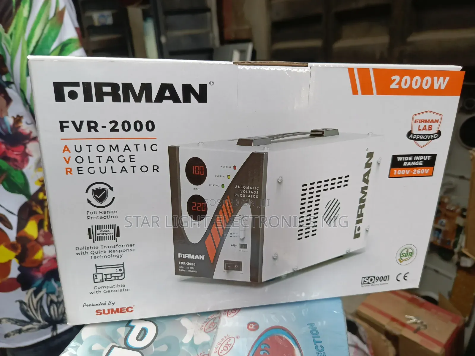 Firman Stabilizer 2000 Watts