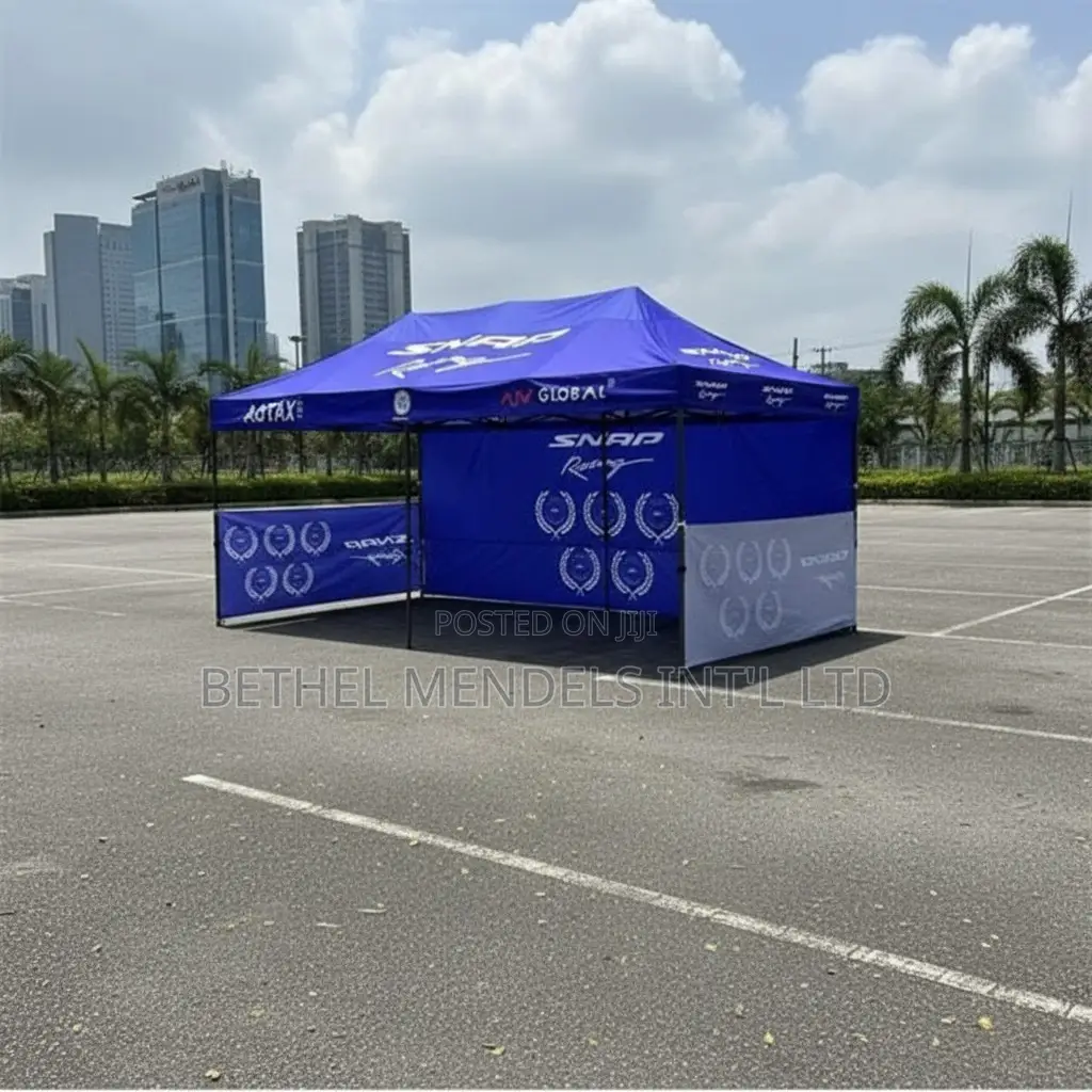 Mendels Branded Gazebo Canopy Tent –Heavy-duty Event Outdoor Shelter