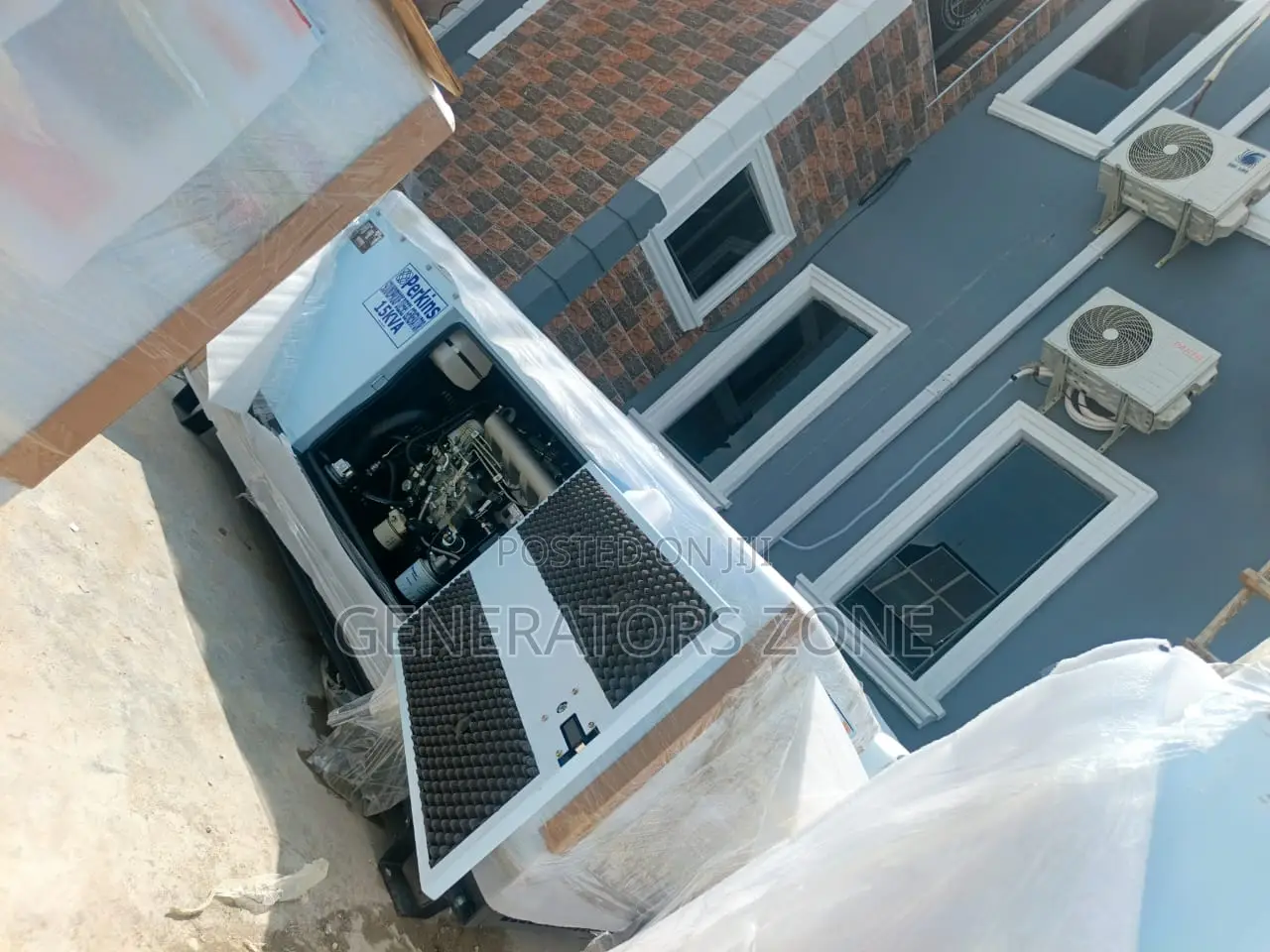 Perkins Powered Electricity Generator 15kva Soundproof