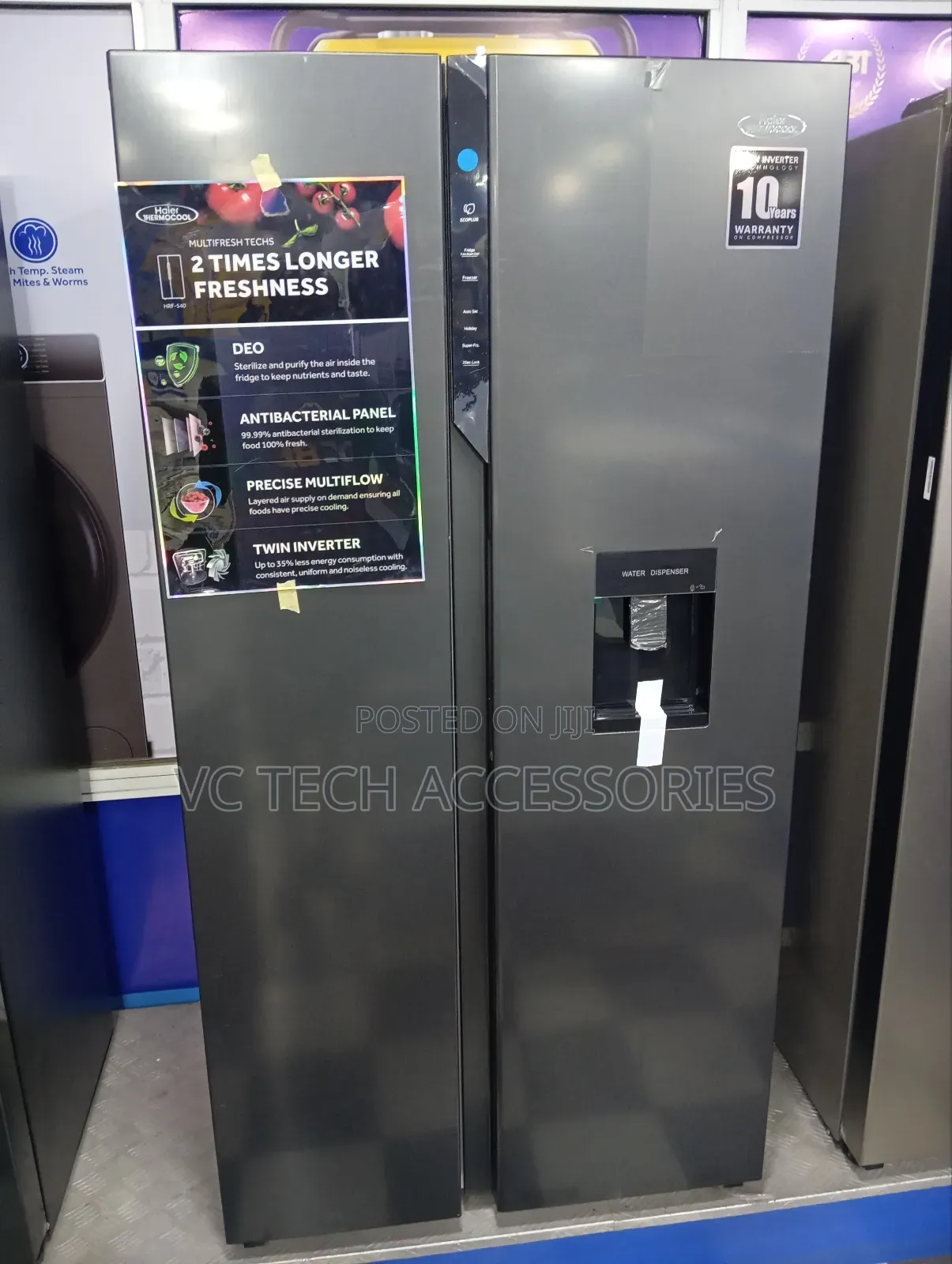 Thermocool Inverter Side by Side Refrigerator