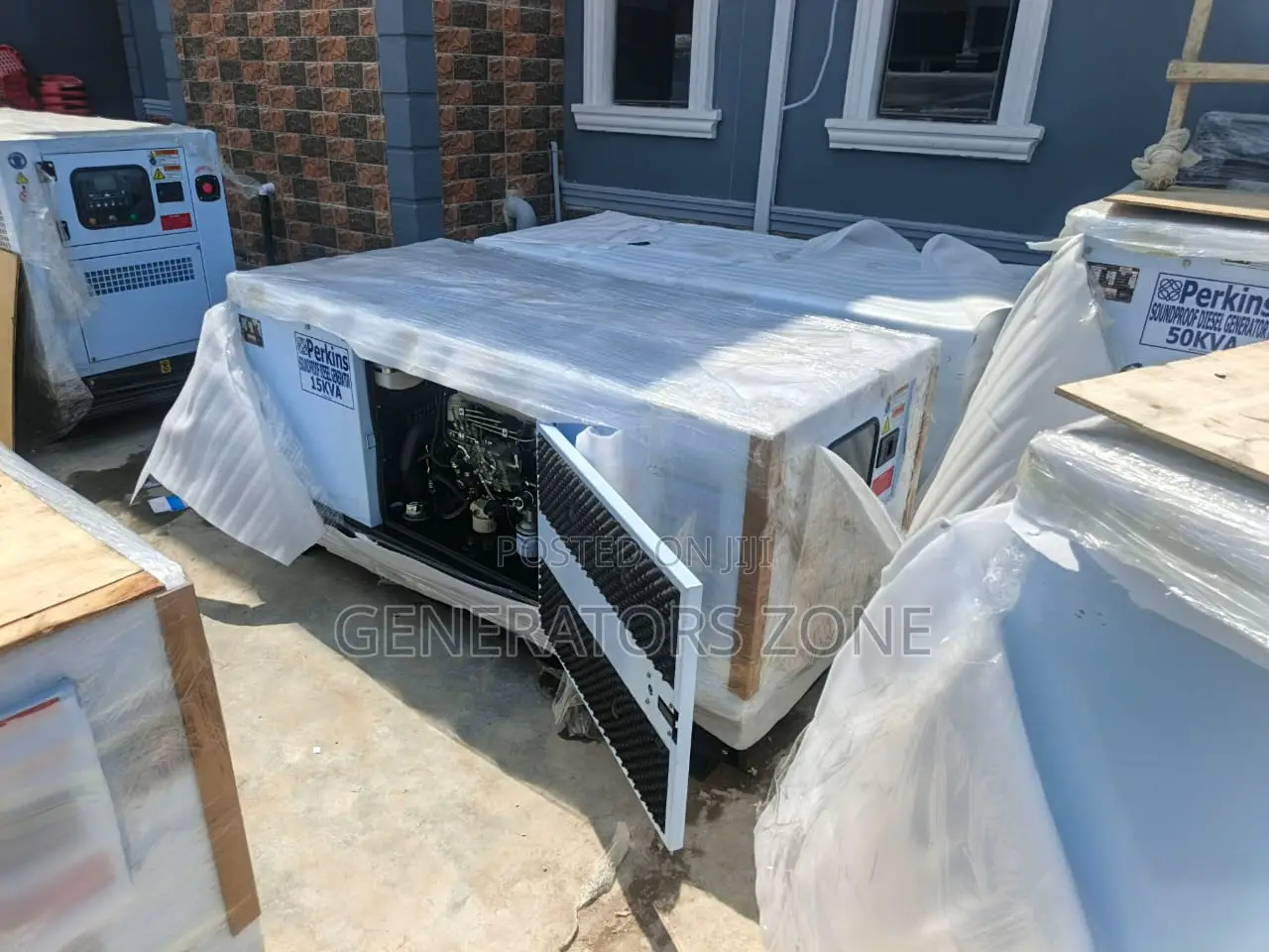 Power Station Generator 15kva Diesel Perkins Type