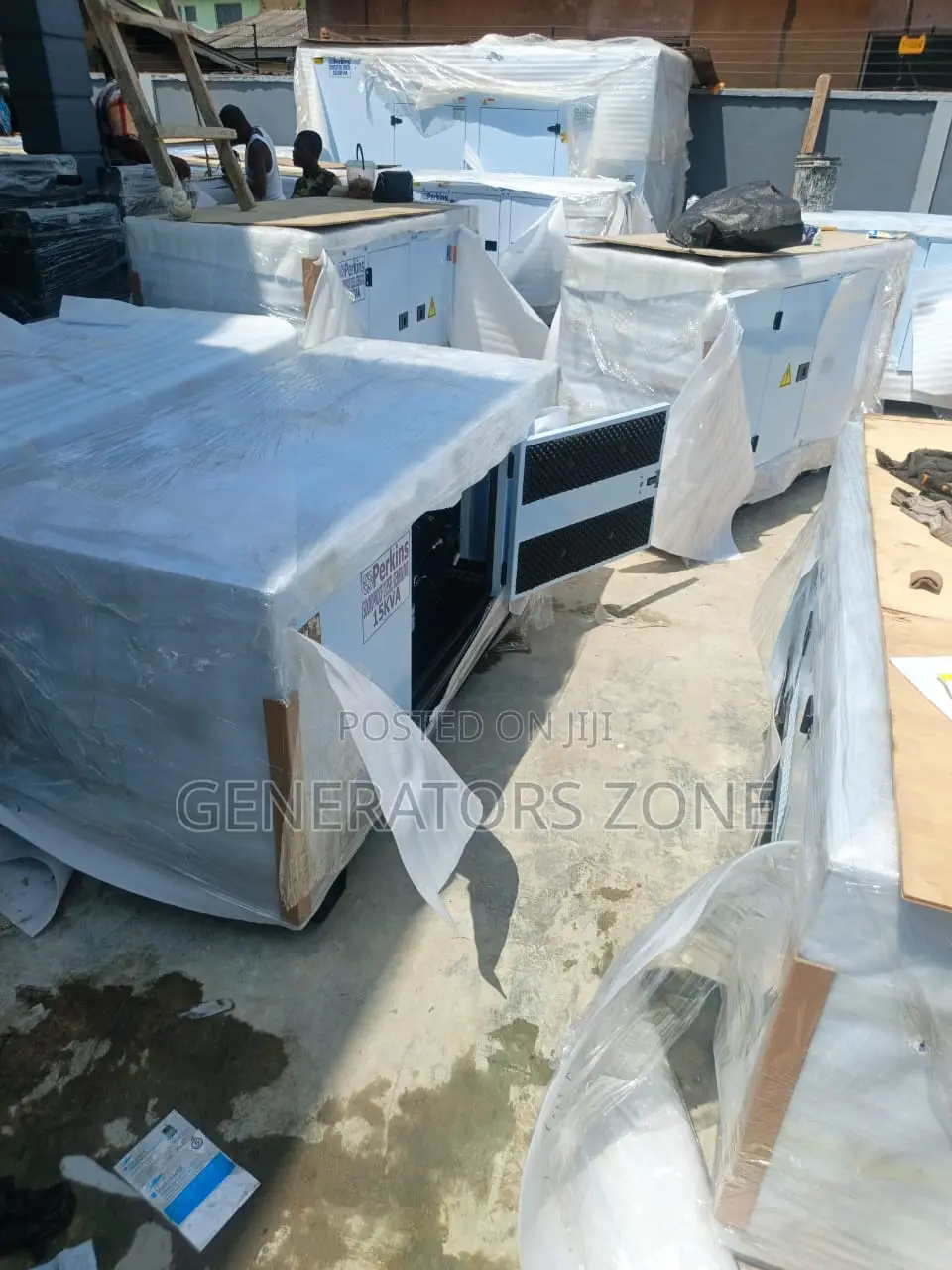 15kva Diesel Generator With Soundproof Cabinet Perkins