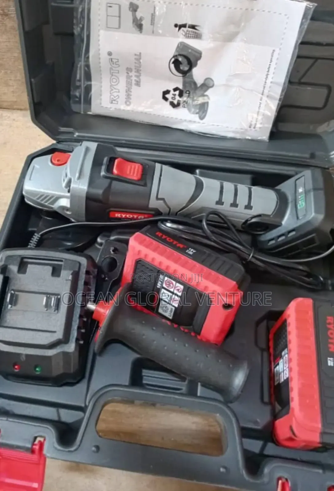 Rechargeable Angle Grinder