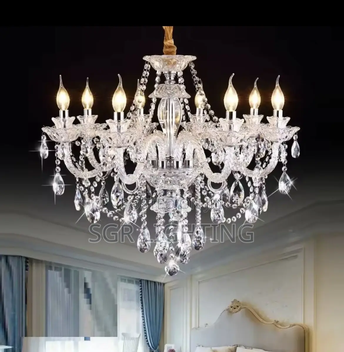 New Modern Big Lustres Chandelier