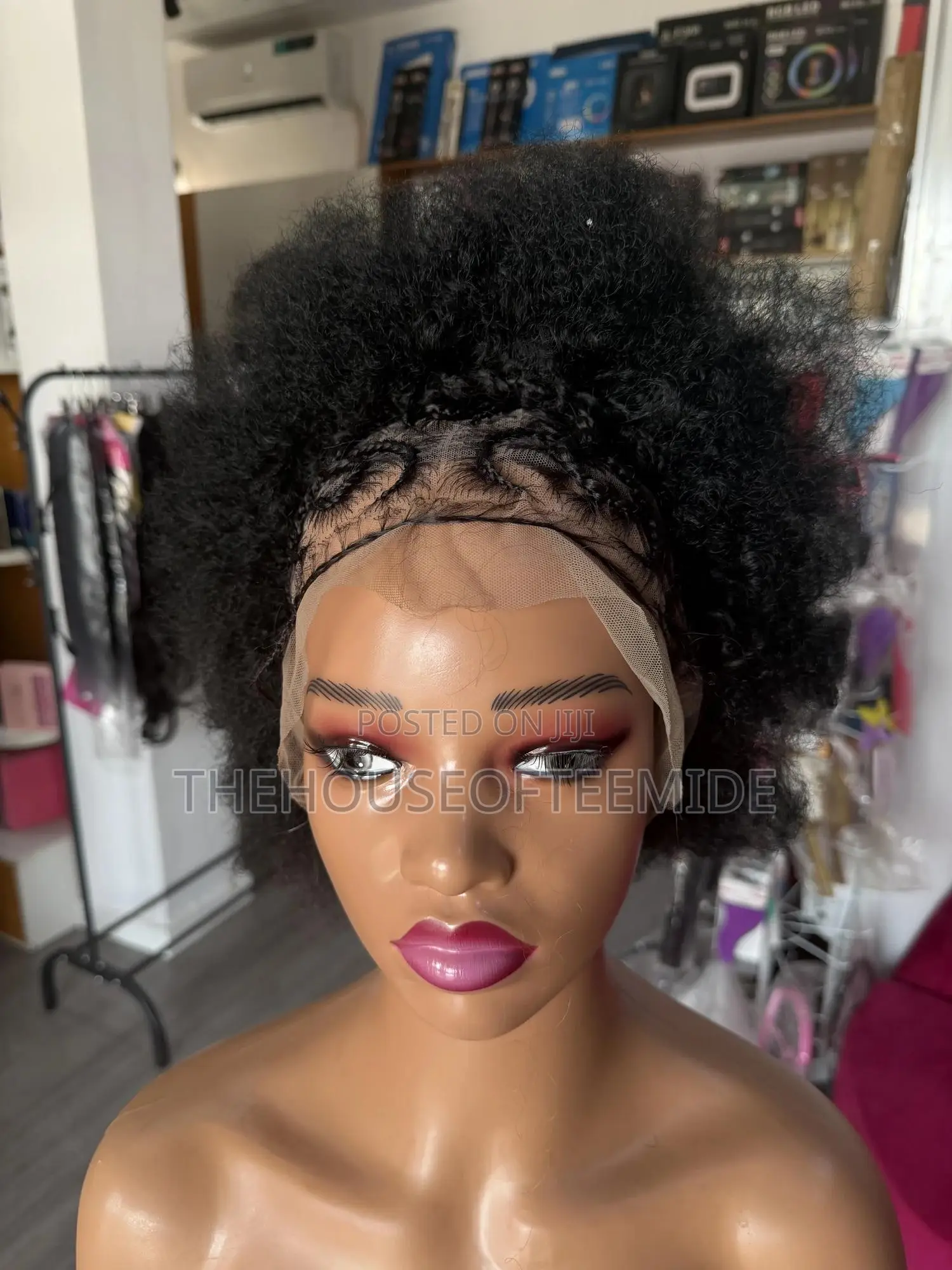 Full Frontal Braided Wig