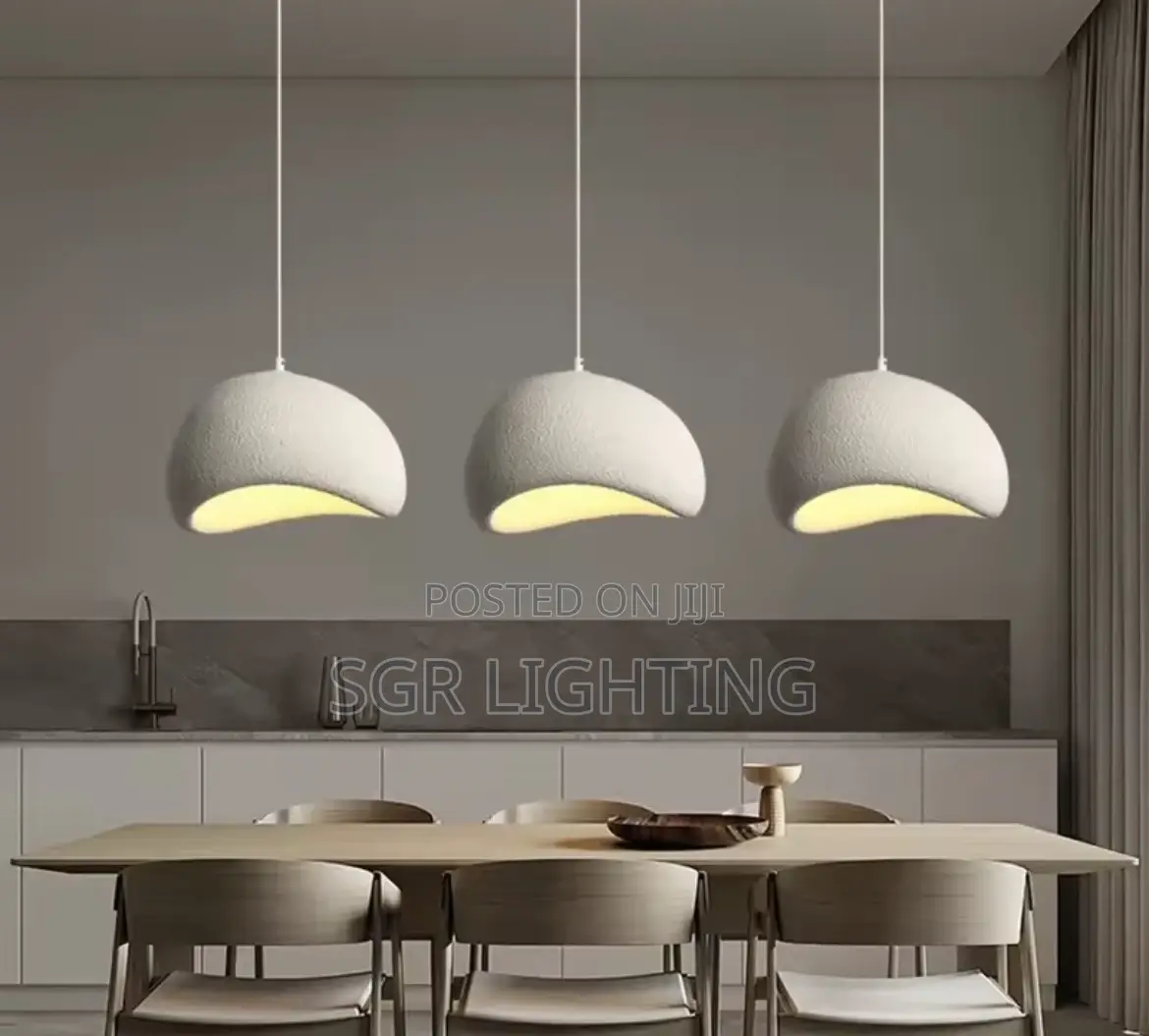 Nordic Wabi Sabi Ceiling Chandelier Modern Dining Table Pendant Lights